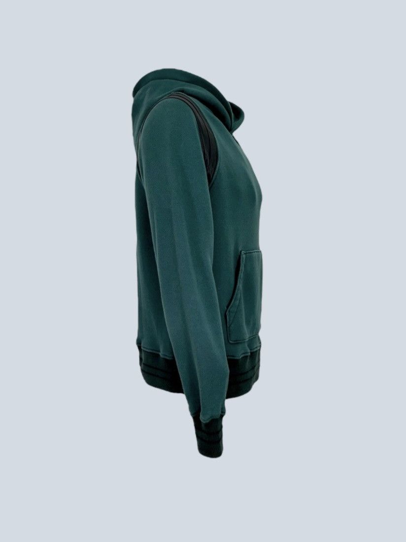 Amiri Amiri sweatshirt with hood and leather inserts, XS. Size US XS / EU 42 / 0 - 2 Thumbnail