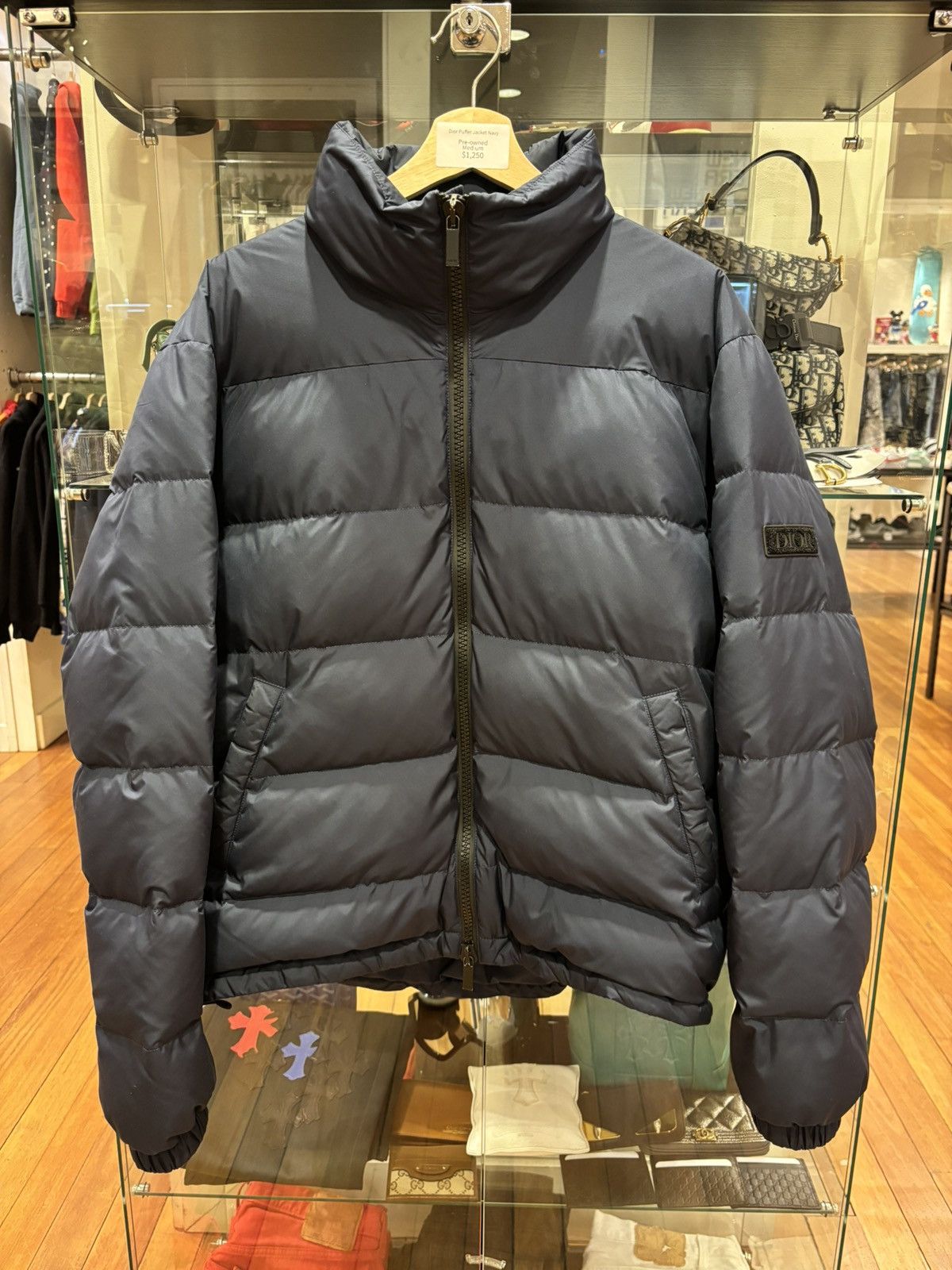 Dior Dior Navy Puffer Size US M / EU 48-50 / 2 - 1 Thumbnail