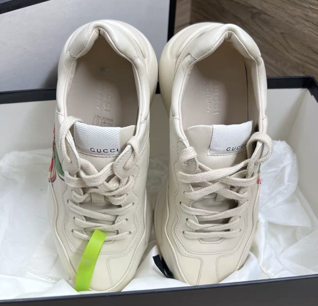Gucci Gucci Rhyton Apple Double G Dad Sneakers J41 Size US 6 / IT 36 - 6 Thumbnail