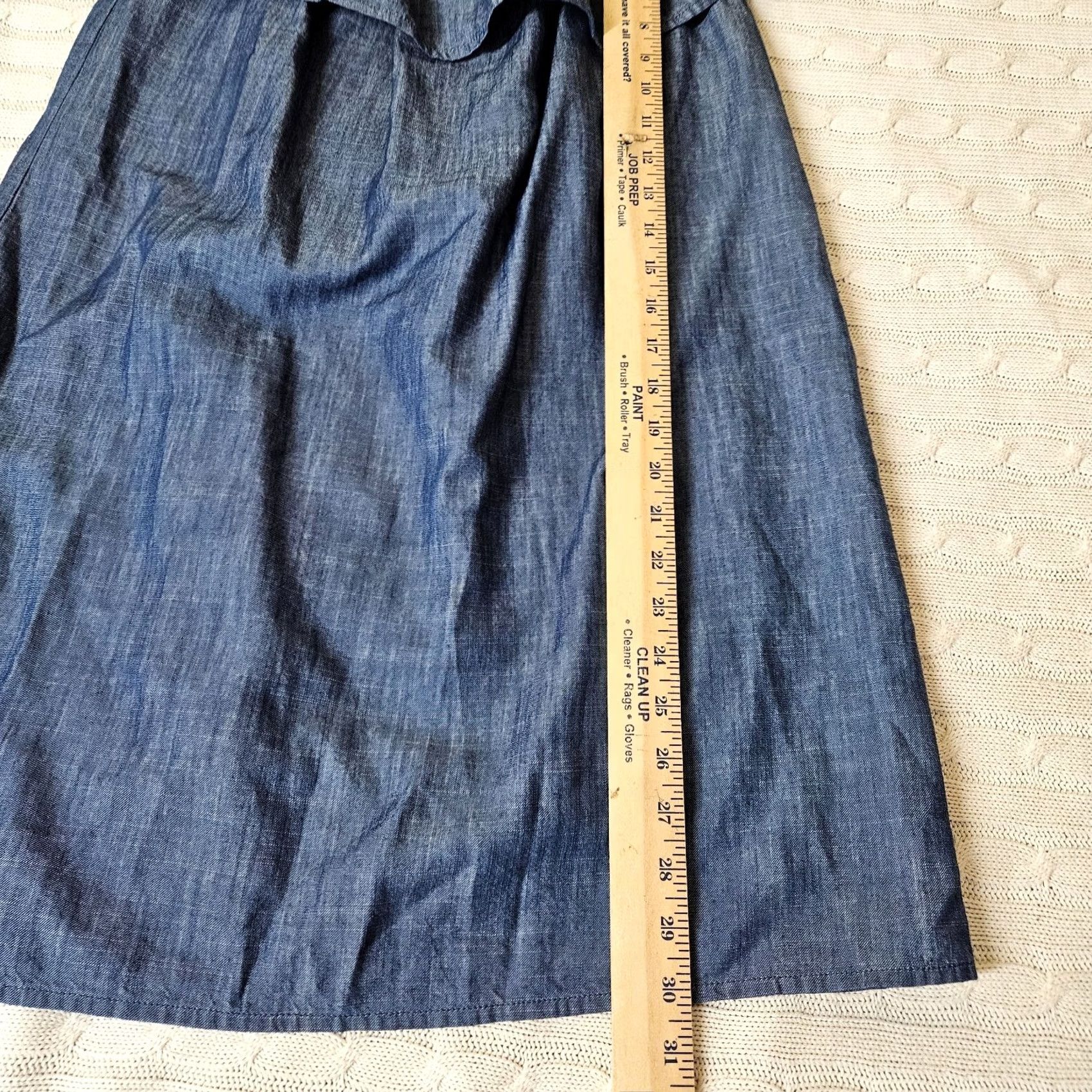 Joie Soft Joie Women's blue Off the Shoulder Ruffle Mini Dress L Size L / US 10 / IT 46 - 7 Thumbnail