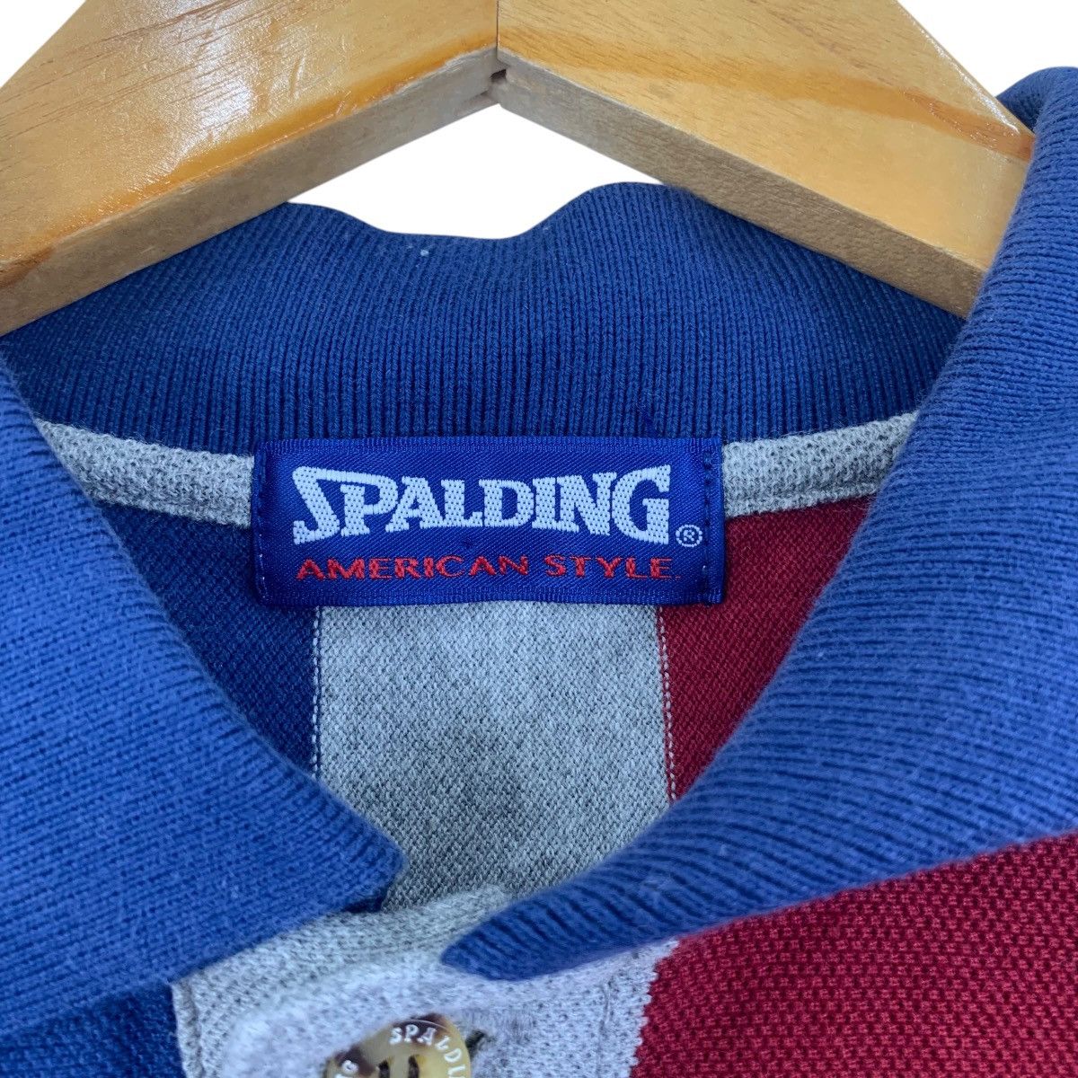 Spalding Vintage SPALDING GOLF COLLECTION Striped Tee Shirt Top Size US M / EU 48-50 / 2 - 6 Thumbnail