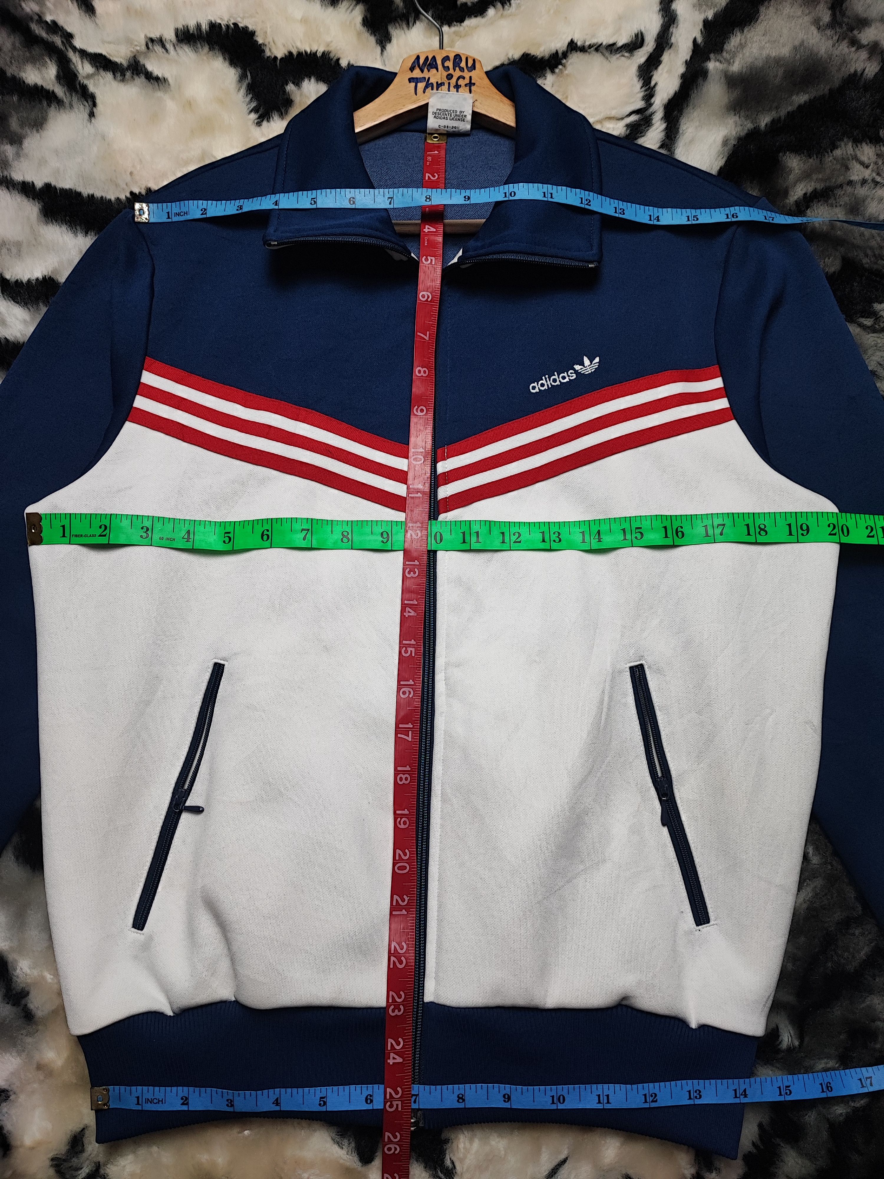 Adidas Adidas Vintage Track Top Jacket Sportswear Size US M / EU 48-50 / 2 - 19 Thumbnail