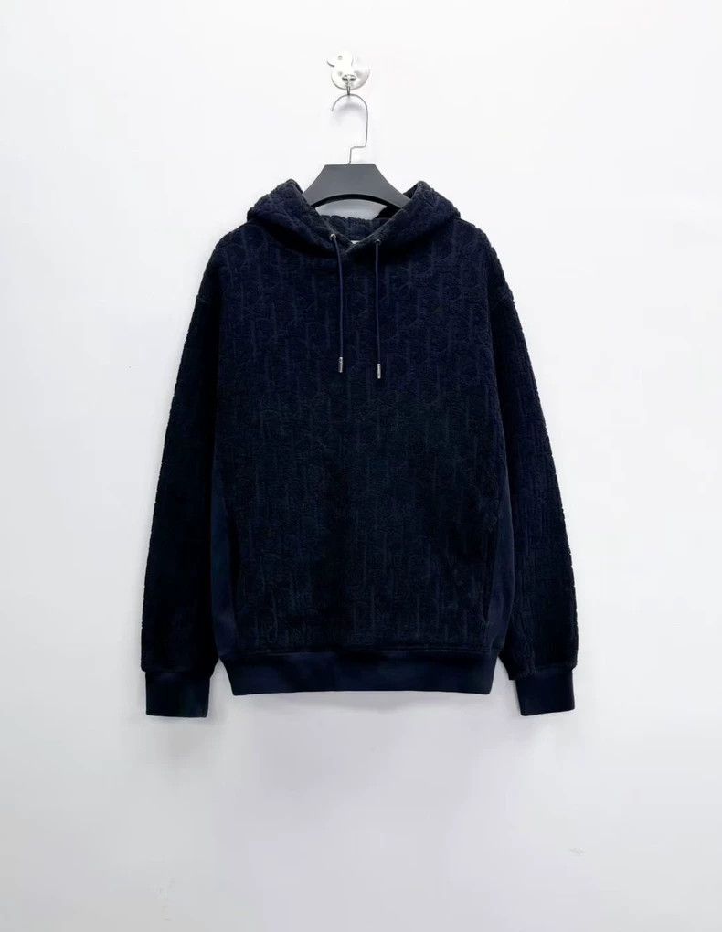 Dior Oblique Logo Hoodie Sweatshirt