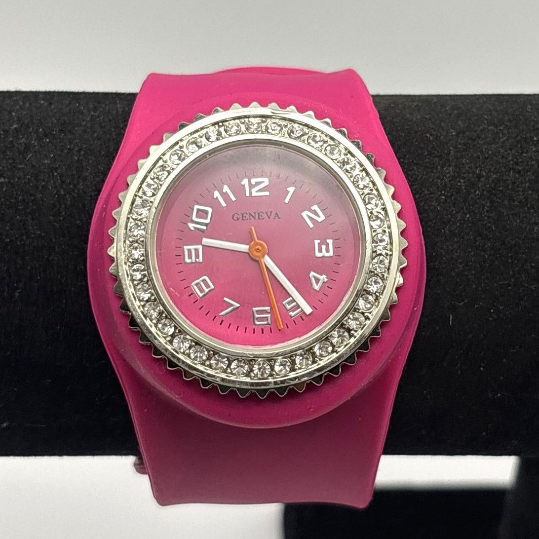 Geneva Y2K Pink Slap On Geneva Watch Size ONE SIZE - 2 Thumbnail