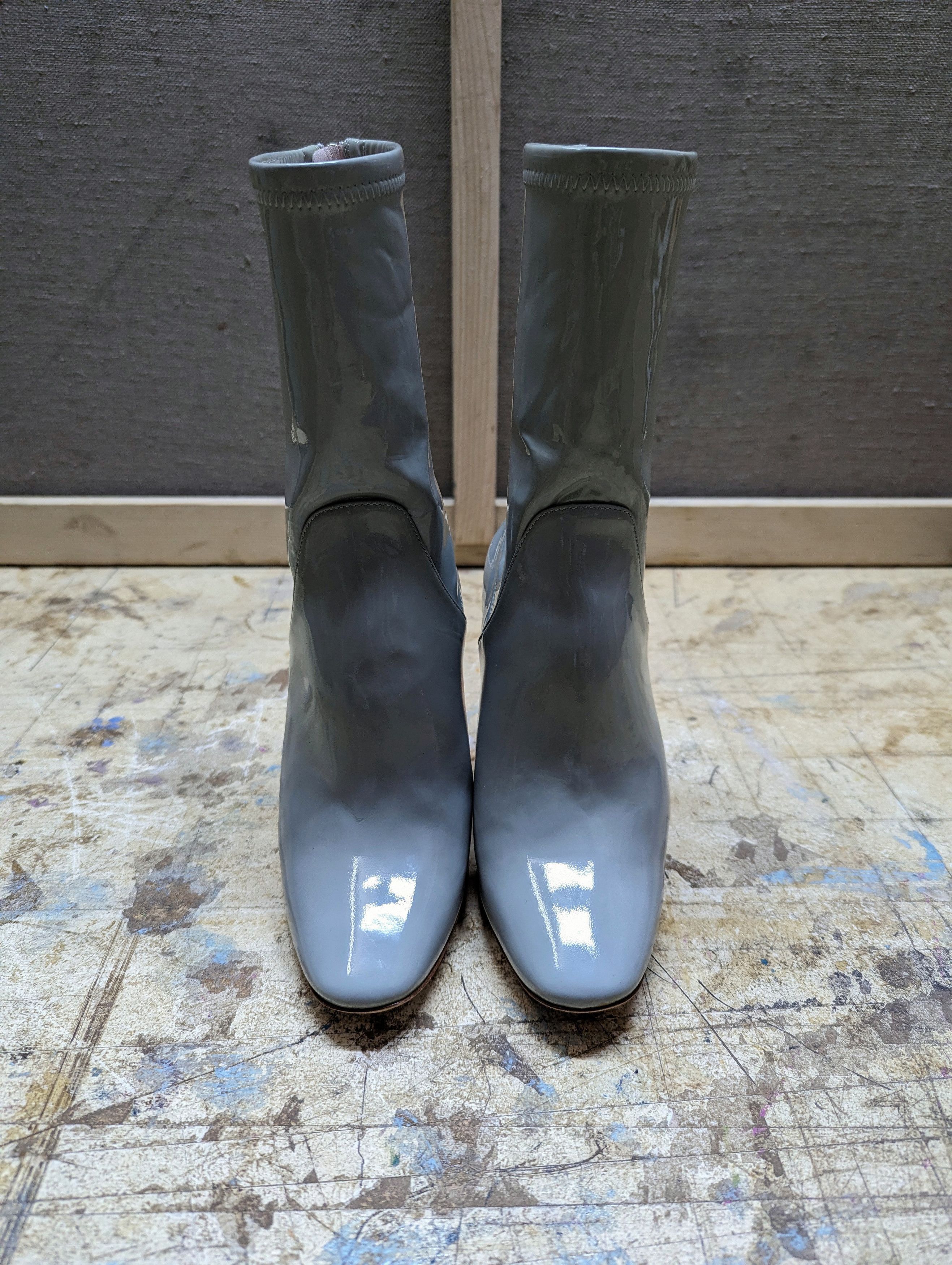 Dior Fall 2015 Christian Dior Transparent Heel Patent Boots Size US 6.5 / IT 36.5 - 7 Thumbnail