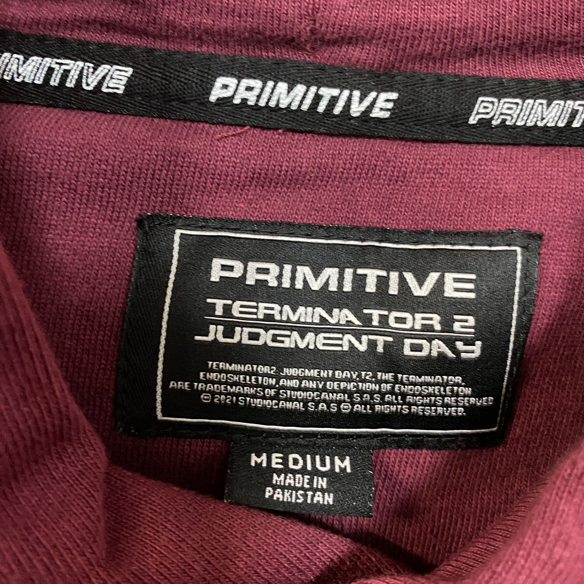 Primitive Primitive x Terminator 2 Judgment Day Oversized Hoodie Size Size US M / EU 48-50 / 2 - 4 Thumbnail