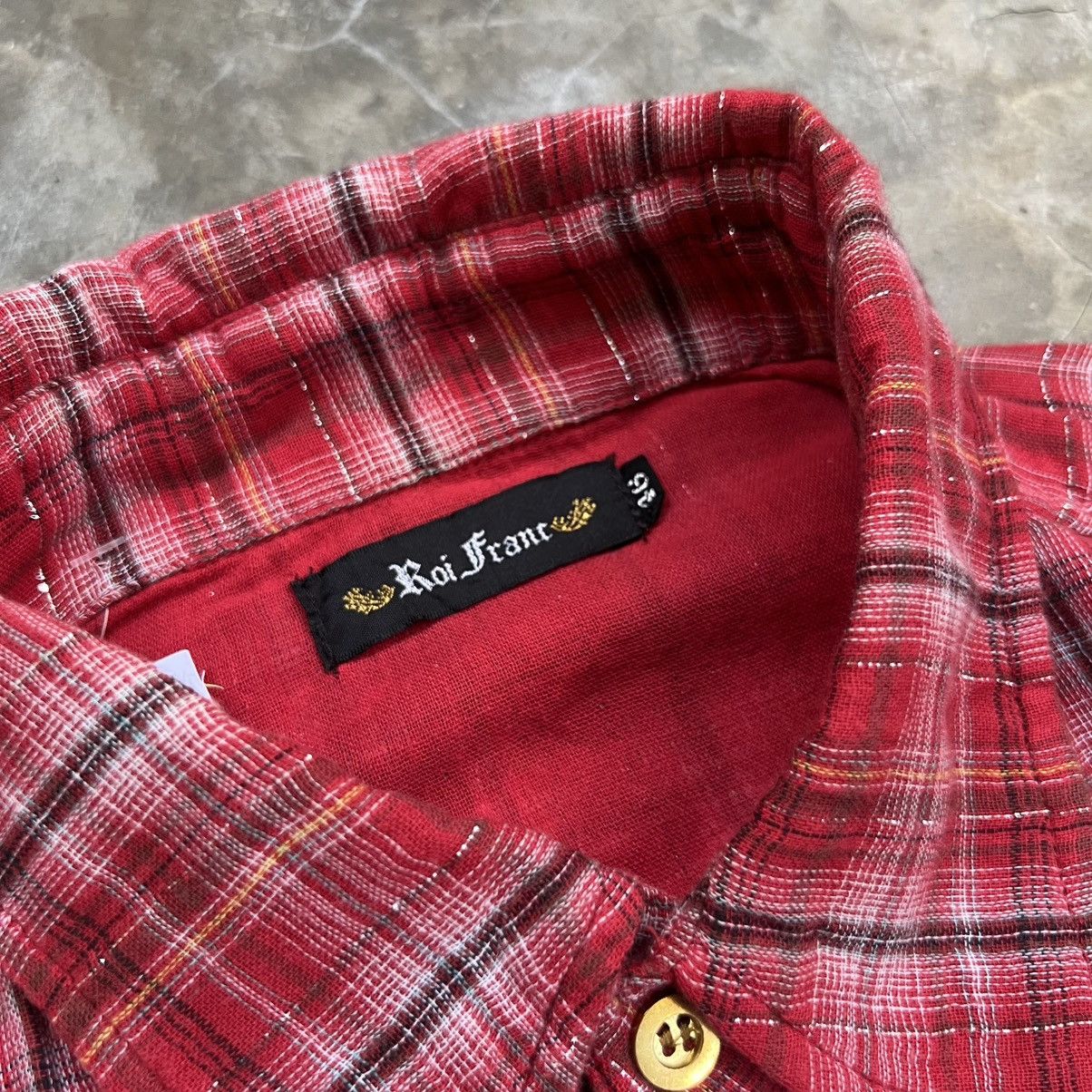 If Six Was Nine Roi Franc Skull If Six Was Nine Style Plaid LS shirt Size US M / EU 48-50 / 2 - 8 Thumbnail