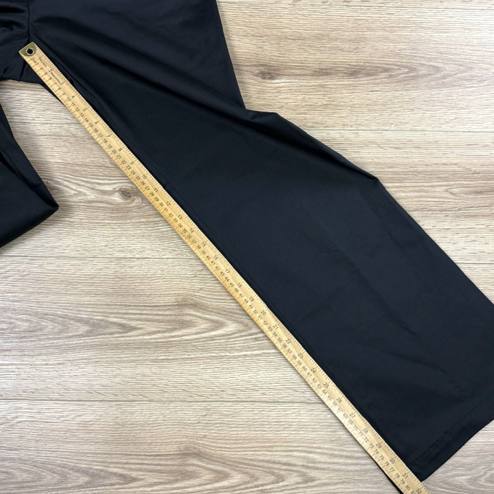 Liz Claiborne Liz Claiborne Pants Women 14 Black Dress Pants Wide-Leg Stretch Sloane Low Waist Regular Size 36" / US 14 / IT 50 - 6 Thumbnail