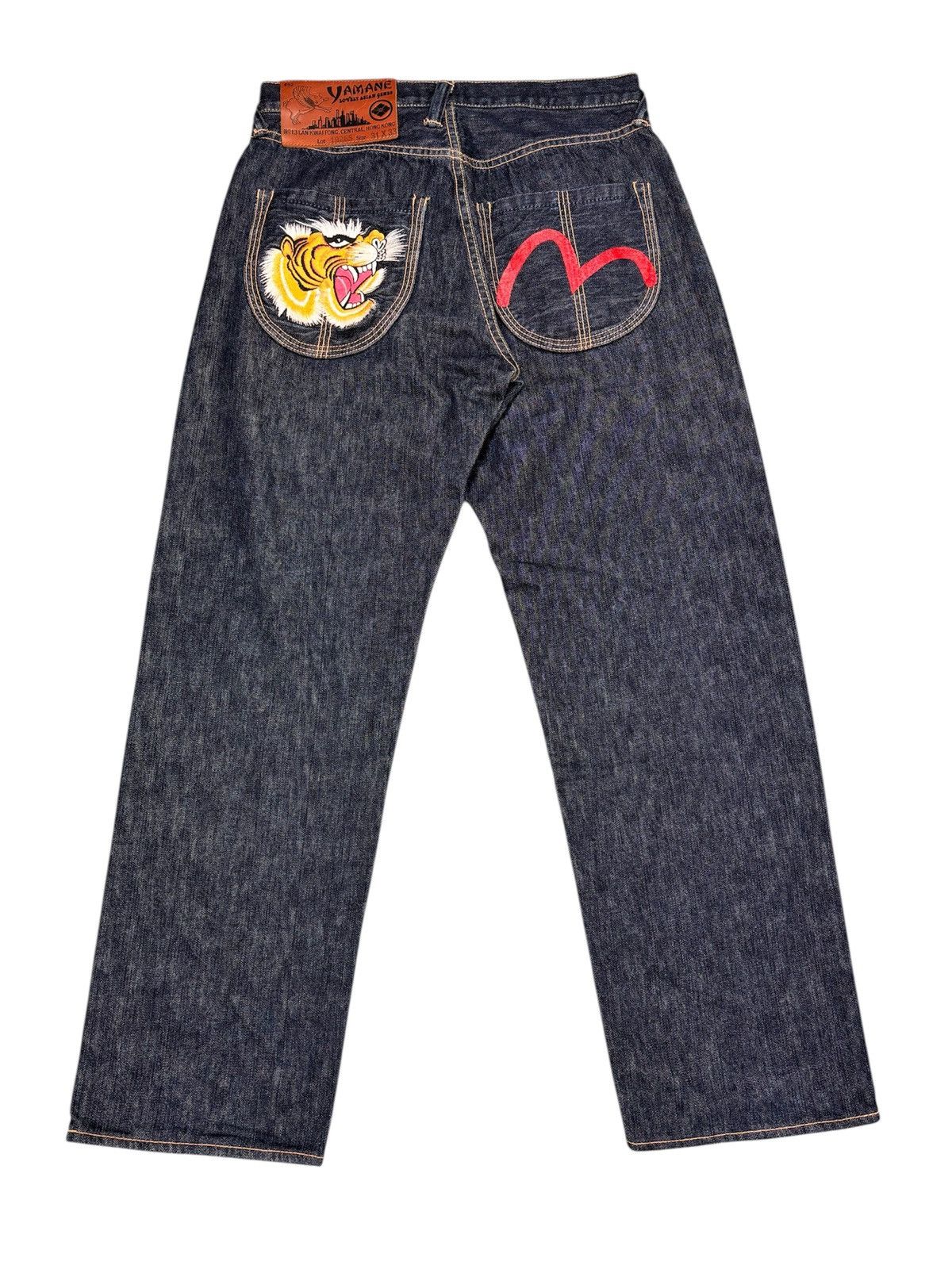 Evisu Vintage Evisu Yamane Tiger Dragon Motive. S018 Size US 30 / EU 46 - 2 Thumbnail