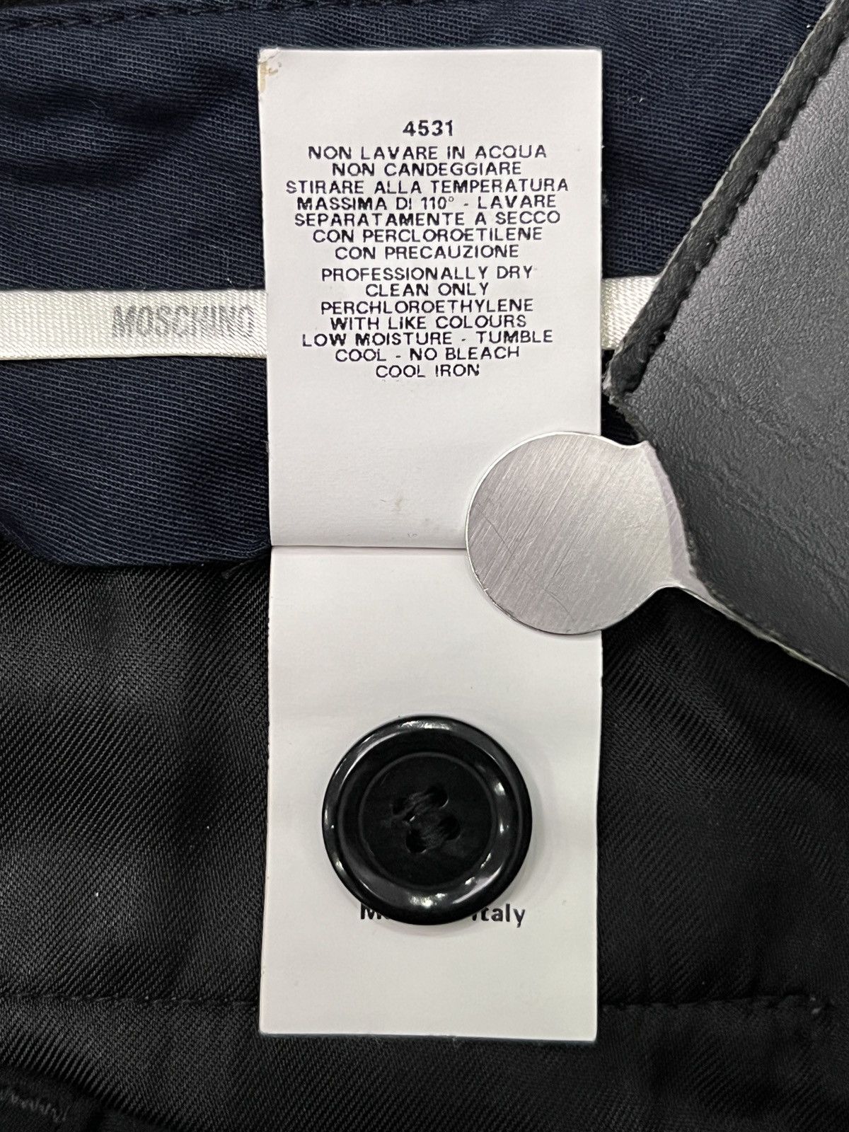Moschino Moschino 30th Anniversary Limited Blazer Shorts Size 28" / US 6 / IT 42 - 10 Thumbnail