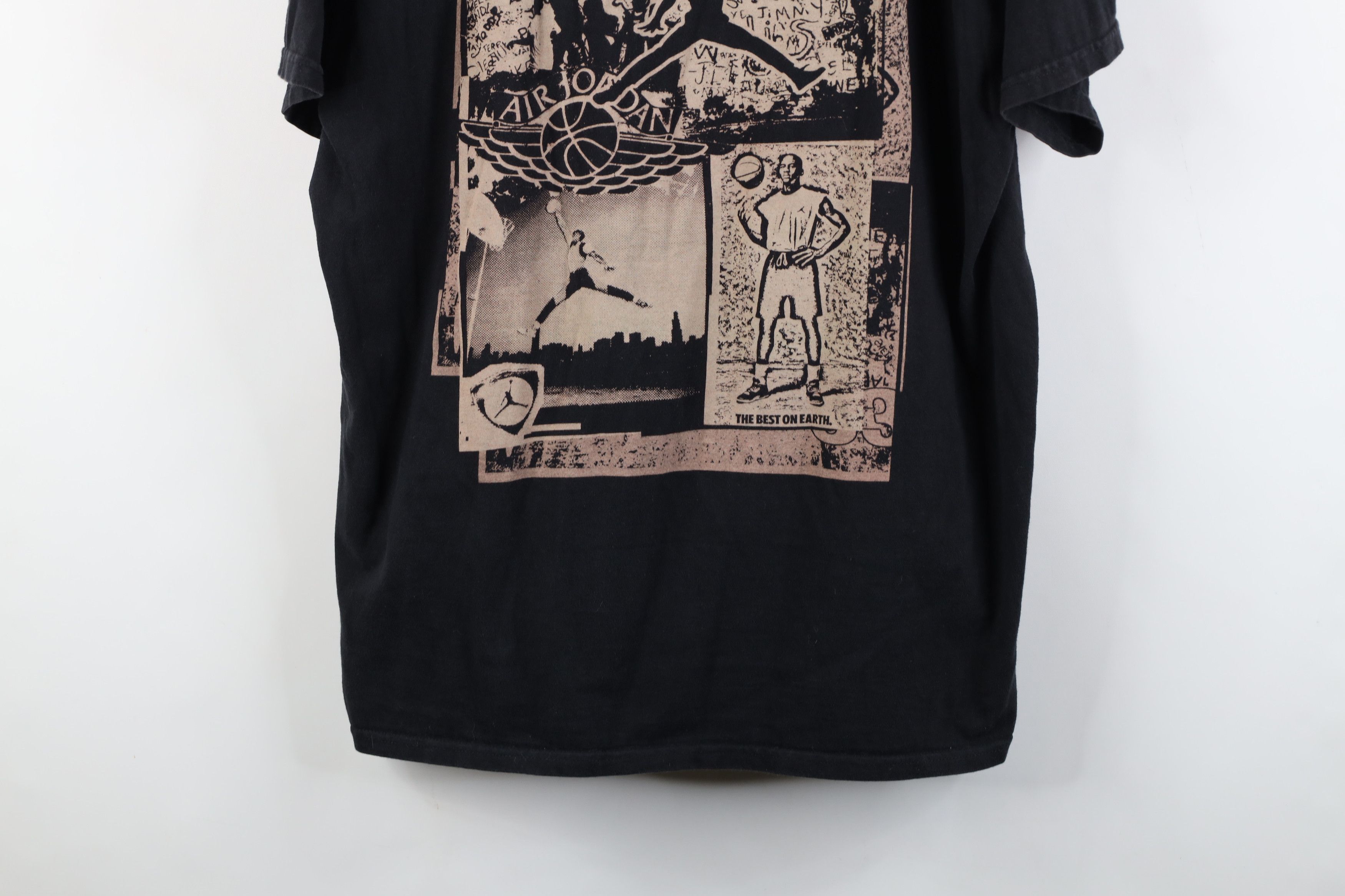 Nike Vintage Nike Air Jordan Michael Jordan Spike Wings T-Shirt Size US XL / EU 56 / 4 - 3 Thumbnail