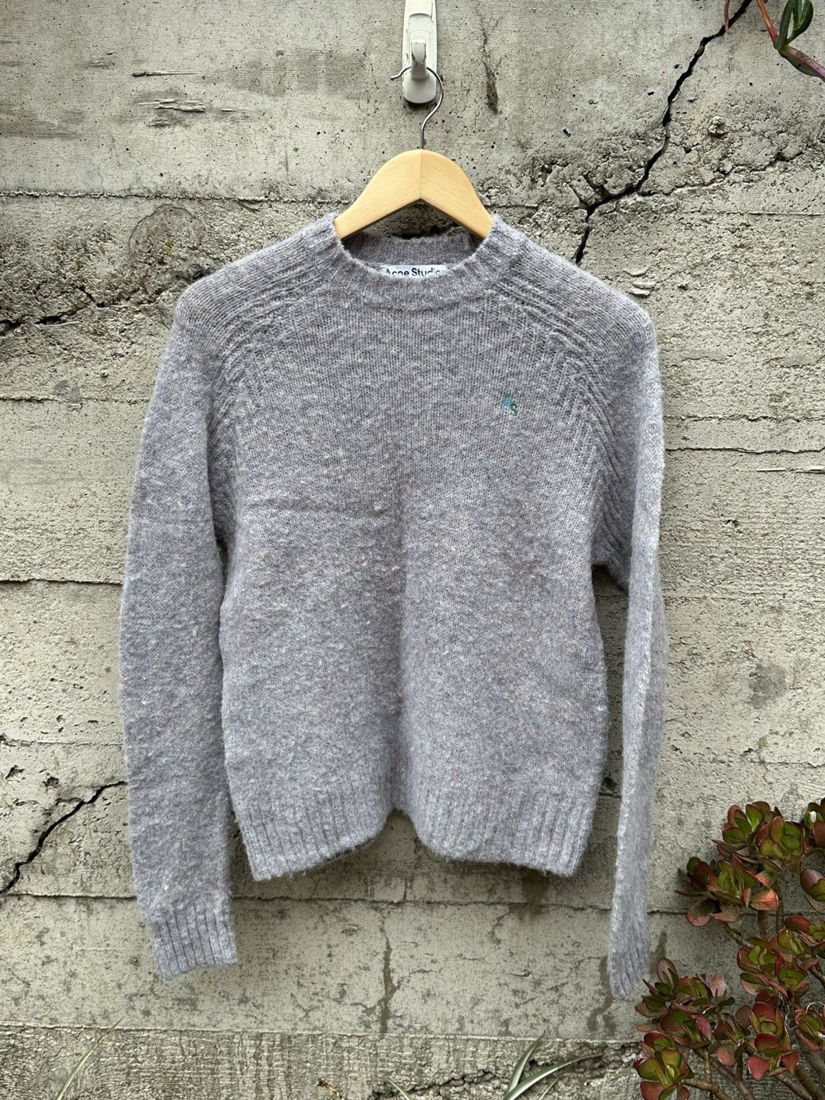 Acne Studios RARE GRAIL Acne Studios multi blend logo sweater Size US S / EU 44-46 / 1 - 3 Thumbnail
