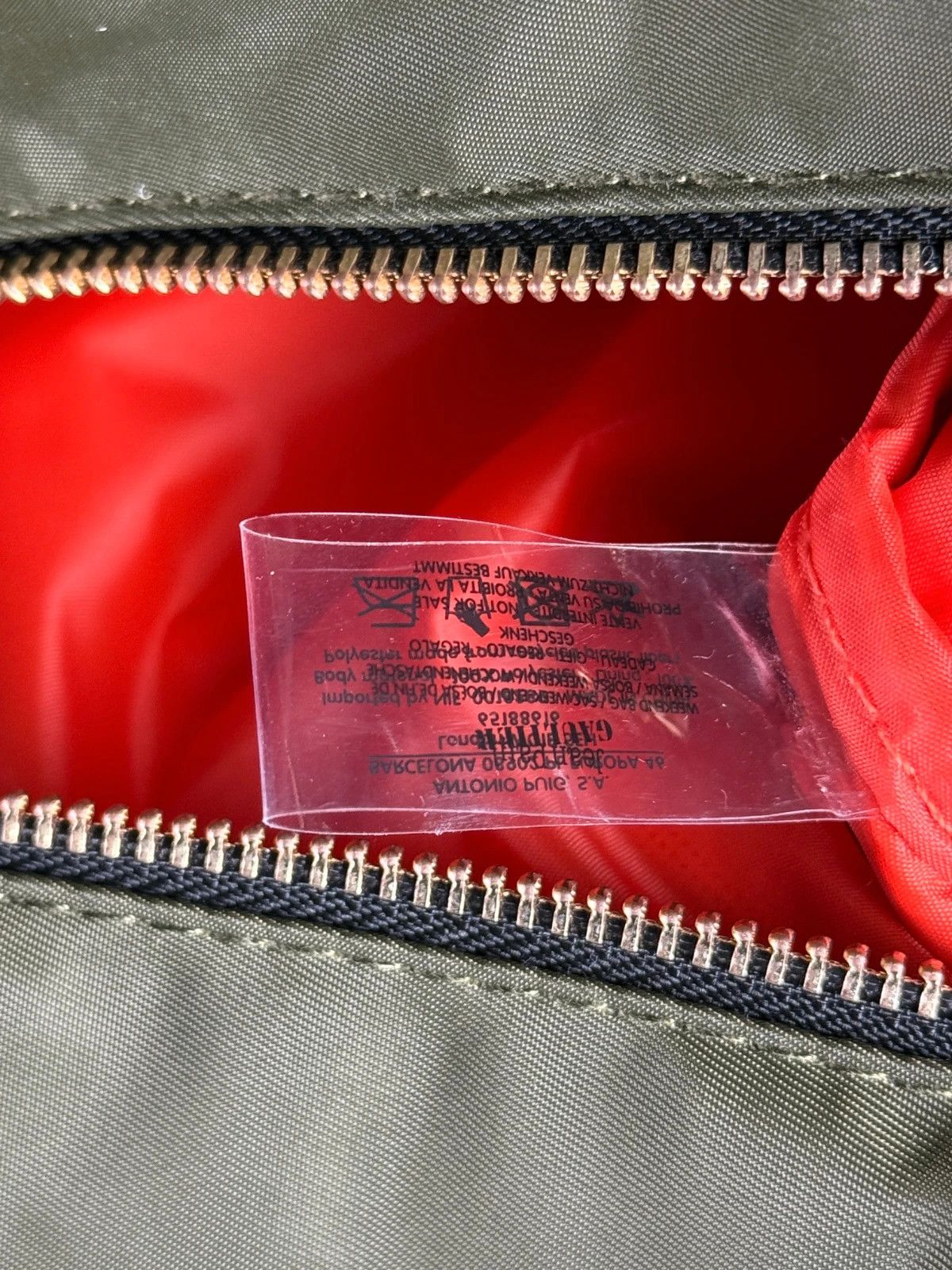 Jean Paul Gaultier Jean Paul Gaultier Perfumes Beach Travel Bag Khaki Size ONE SIZE - 9 Thumbnail