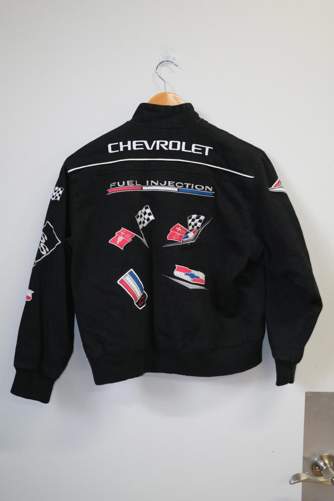 Designer 90's SR Designs Chevrolet Fuel Injection Racing Jacket Size XXS / US 00 / IT 34 - 2 Thumbnail