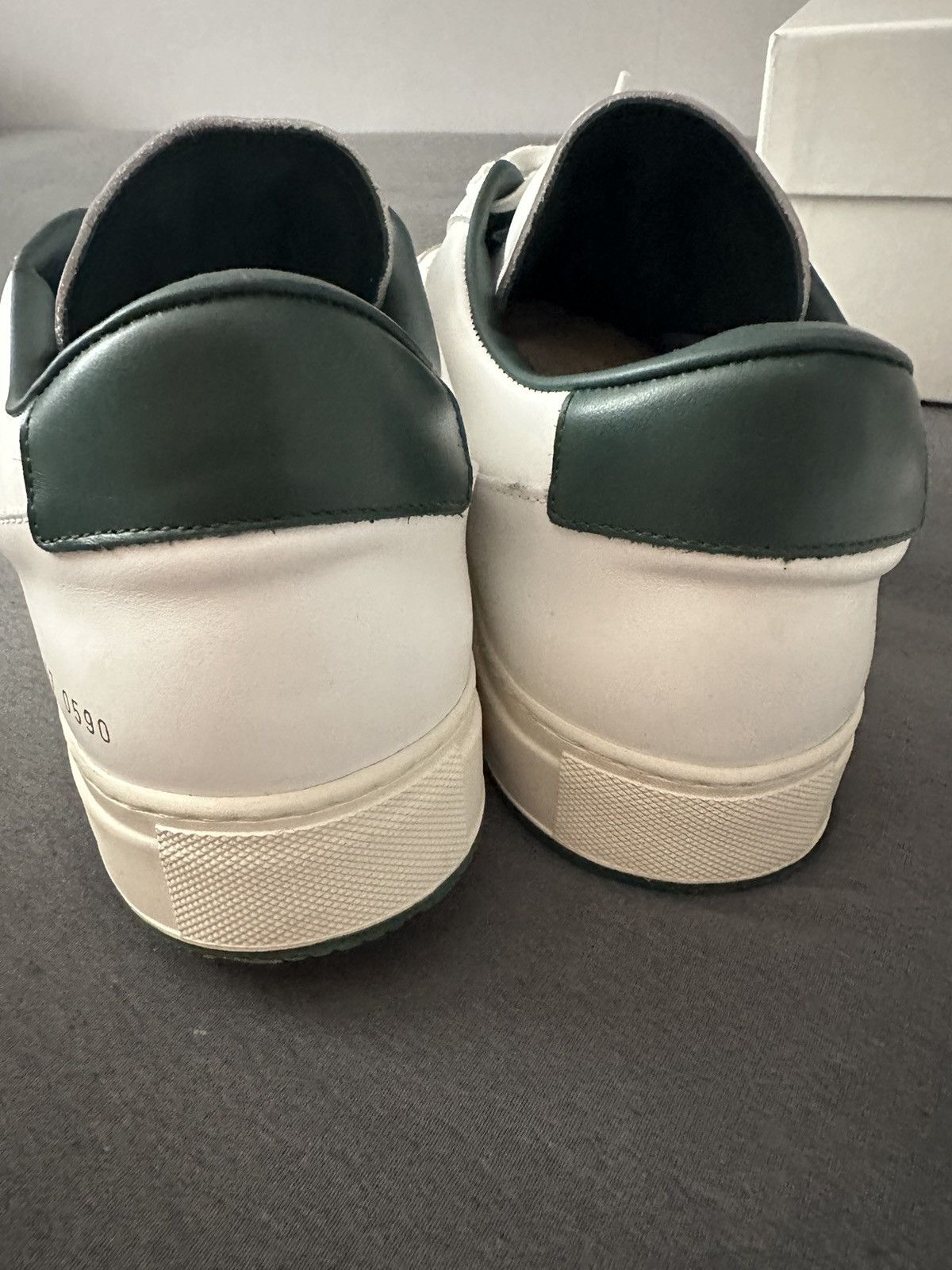 Common Projects Common Projects Decades Low White/Green 47EU - 13US Size US 14 / EU 47 - 6 Thumbnail