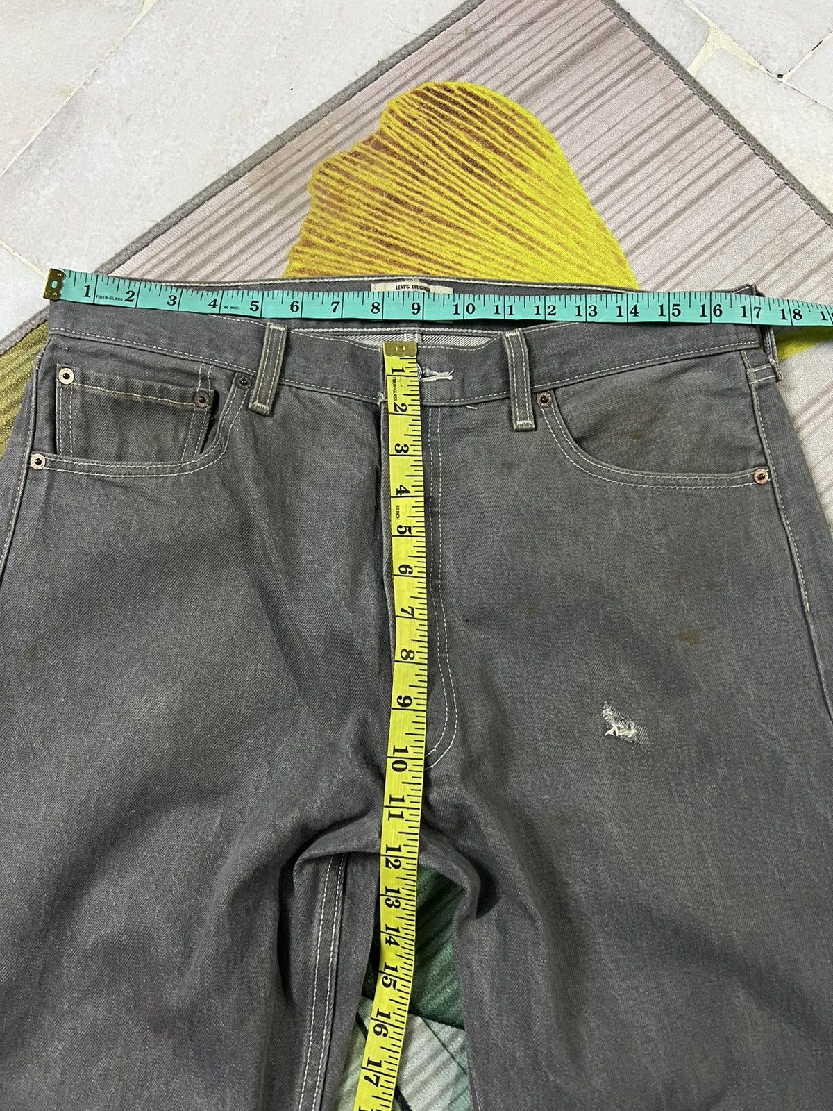 Levi's × Levi's Vintage Clothing VINTAGE LEVIS 501 DISTRESSED JEANS Size US 34 / EU 50 - 9 Thumbnail