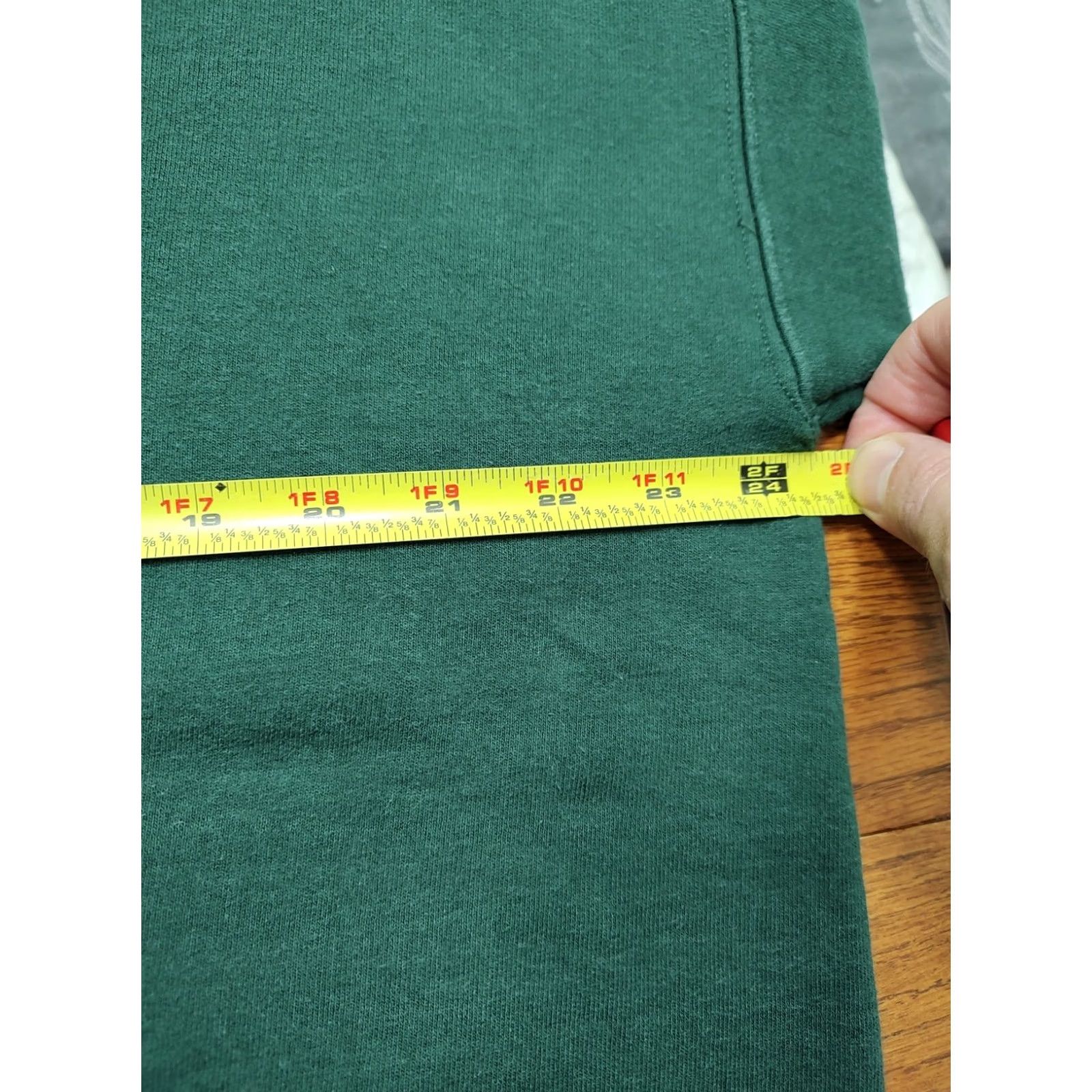 Hanes VINTAGE Hanes Cotton Hoodie Mens L Green USA Pullover Hoodie Classic Fit Shirt? Size US L / EU 52-54 / 3 - 7 Thumbnail
