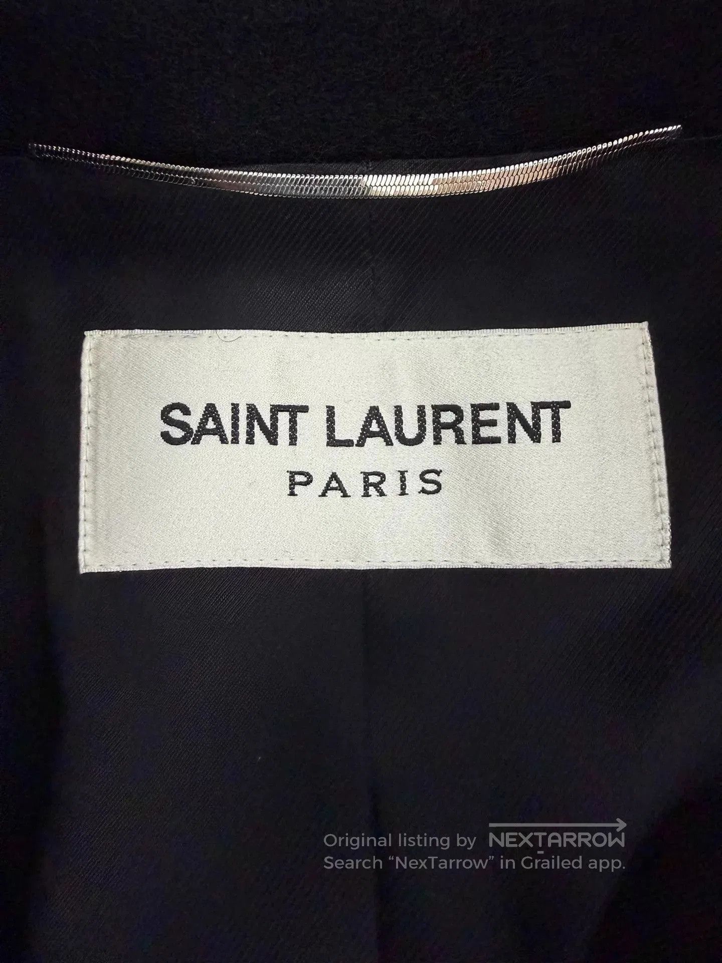 Saint Laurent Paris Black Double. Size US M / EU 48-50 / 2 - 4 Thumbnail