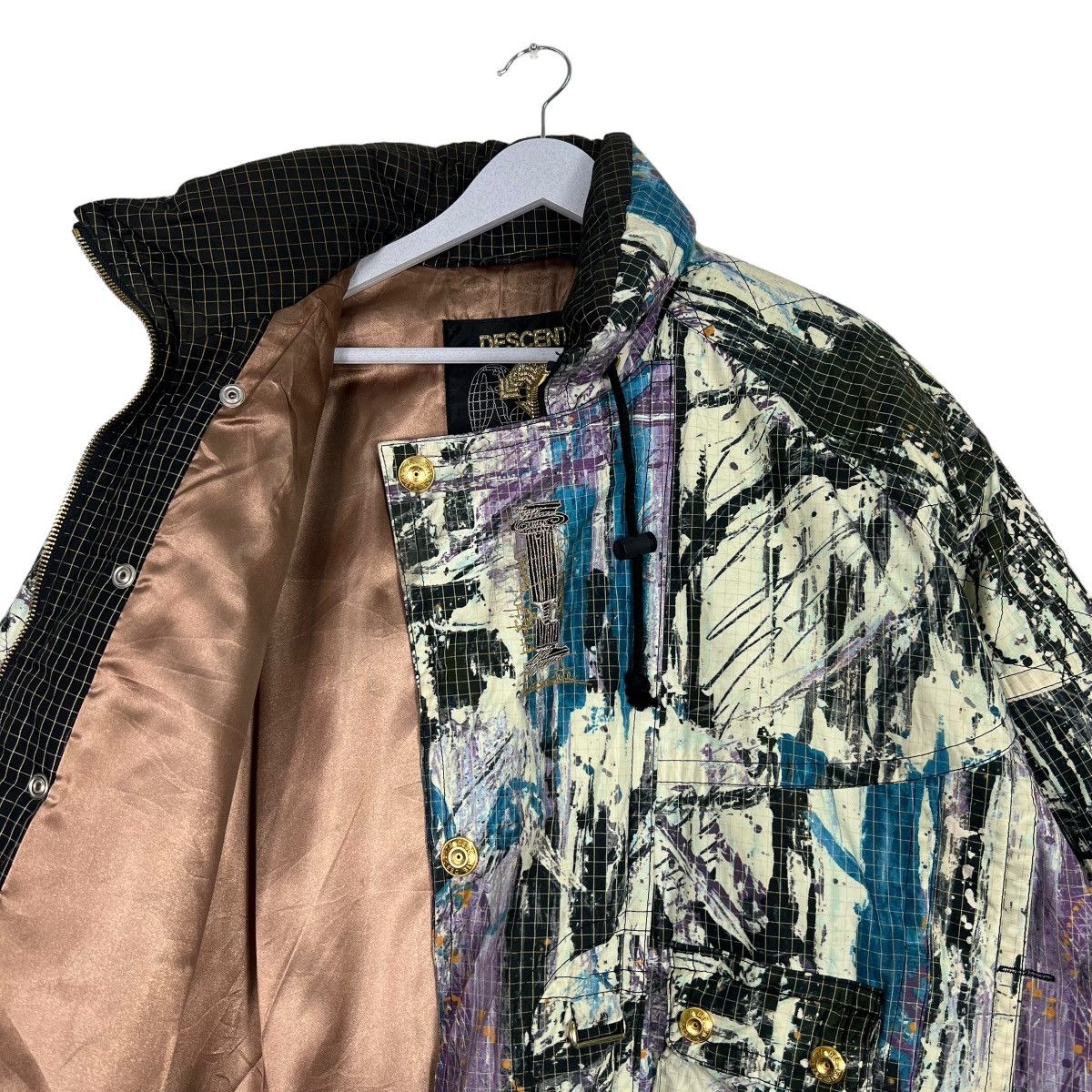 Descente 90s VINTAGE DESCENTE PAIN SPLASH ASTROS BOMBER JACKET Size US L / EU 52-54 / 3 - 10 Thumbnail
