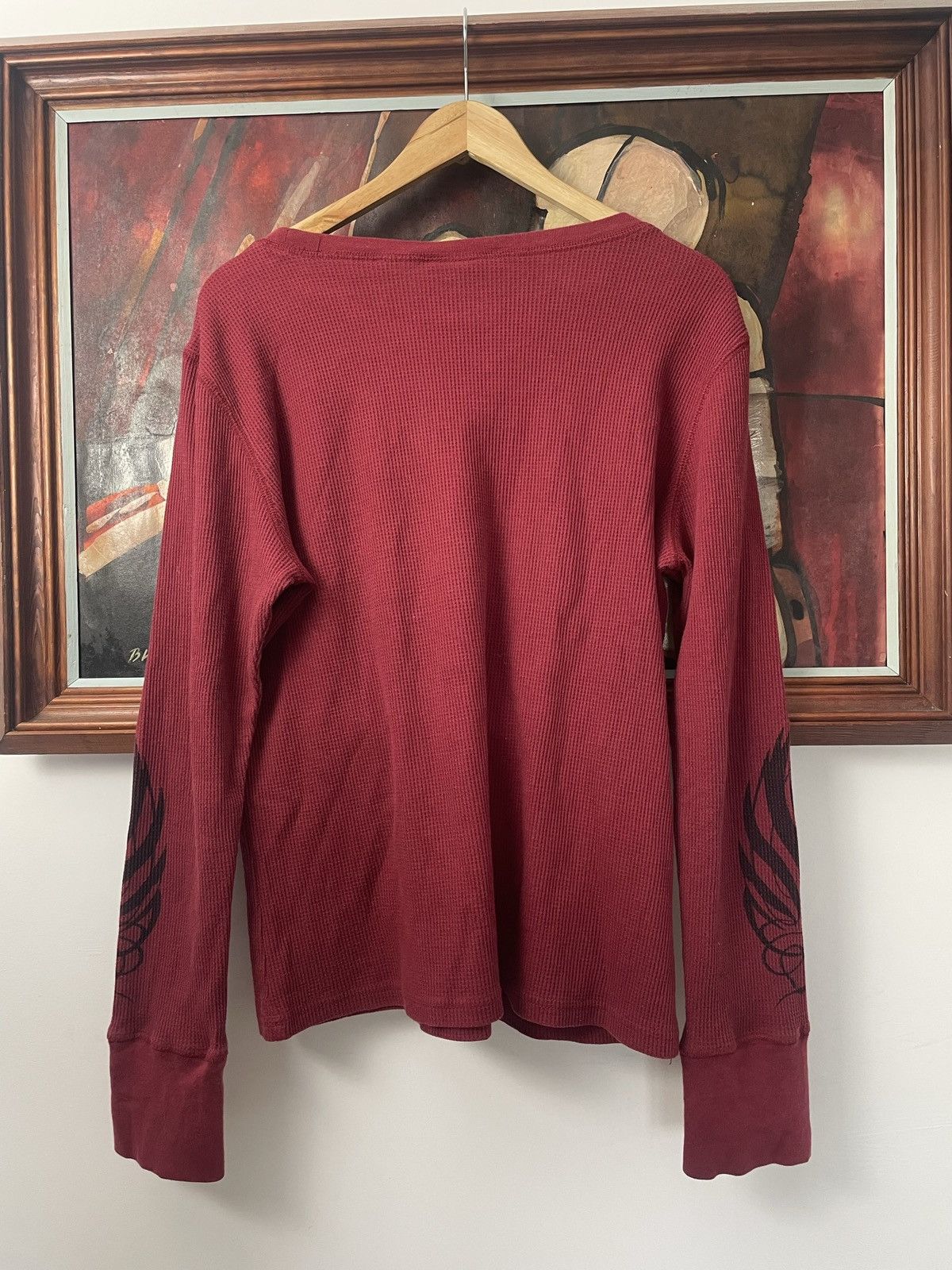 Vintage 80s Vintage Harley Davidson Longsleeve Rare Motorcycle Hype Size US L / EU 52-54 / 3 - 2 Thumbnail