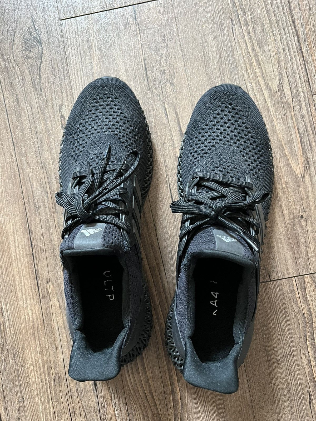 Adidas RARE SIZE 13.5 Triple Black Ultraboost 4D Grailed