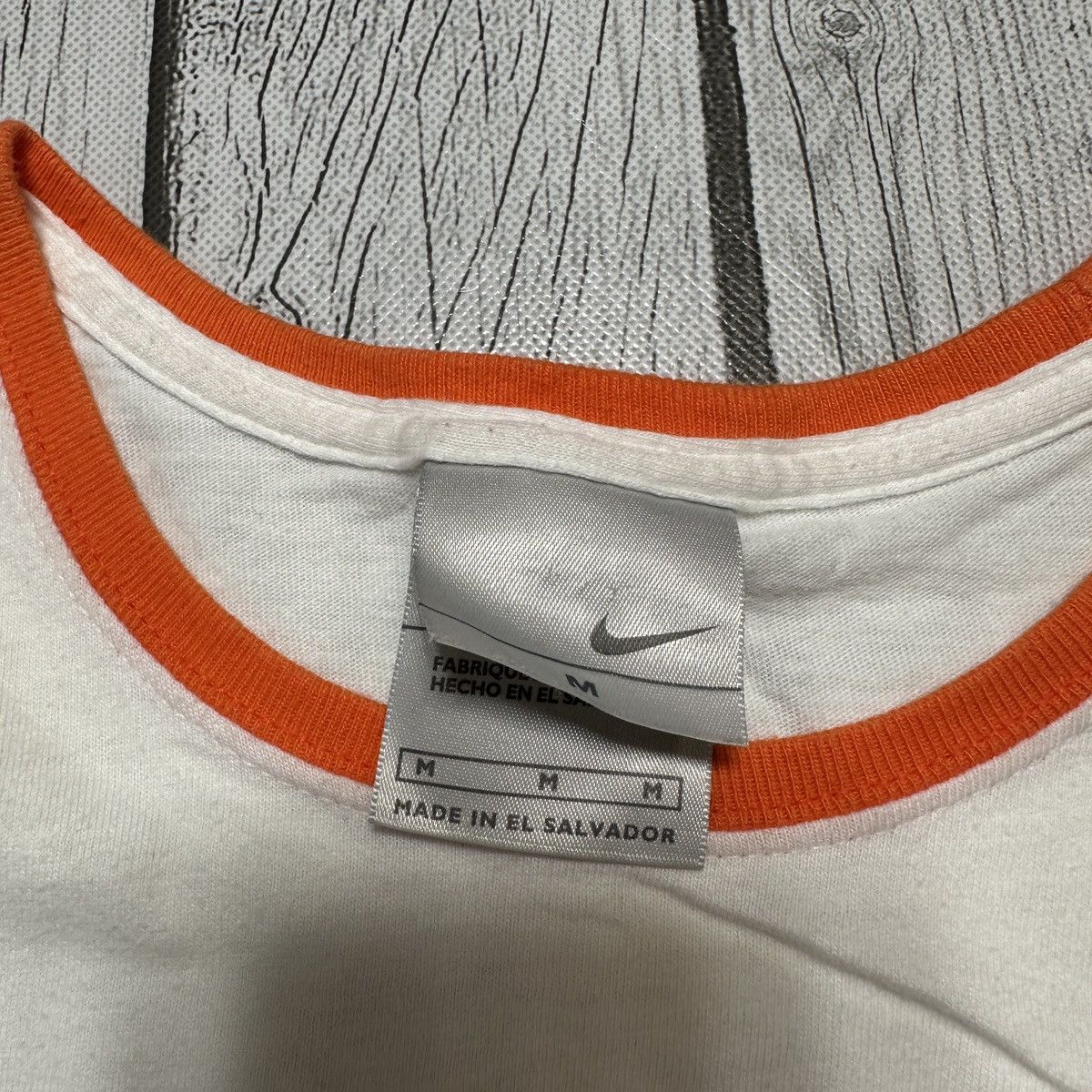 Nike × Vintage Vintage Nike ringer tee Size M / US 6-8 / IT 42-44 - 4 Thumbnail