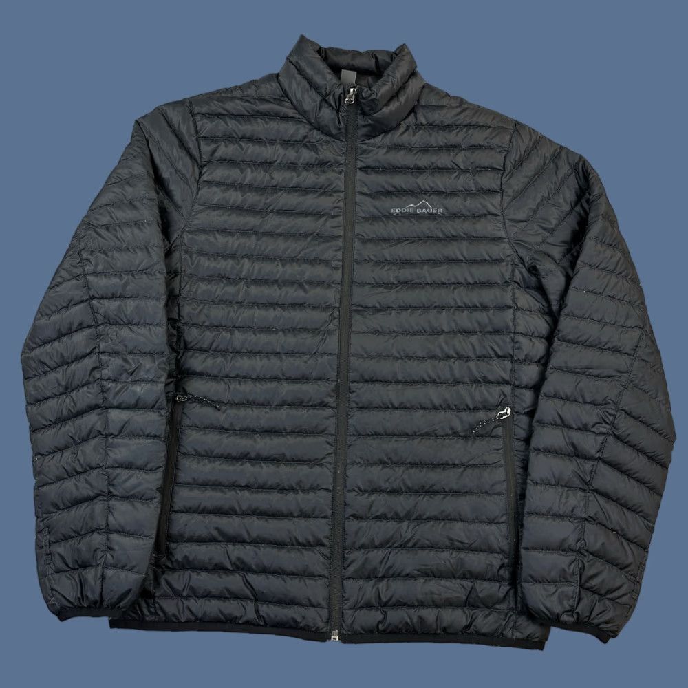 Eddie Bauer Eddie Bauer Jacket Mens Small Black Full Zip EB650 Goose Down Puffer Outdoor Shirt Size US S / EU 44-46 / 1 - 1 Thumbnail