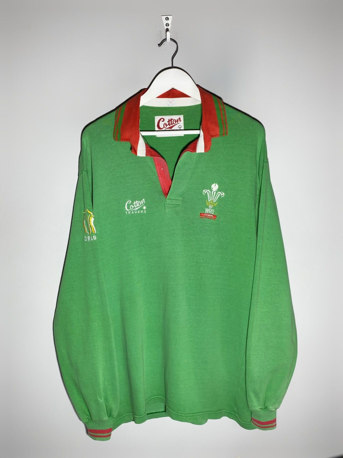 Cotton Traders Vintage Wales 1992/93 Rugby Union Shirt Cotton Traders Size US L / EU 52-54 / 3 - 1 Thumbnail