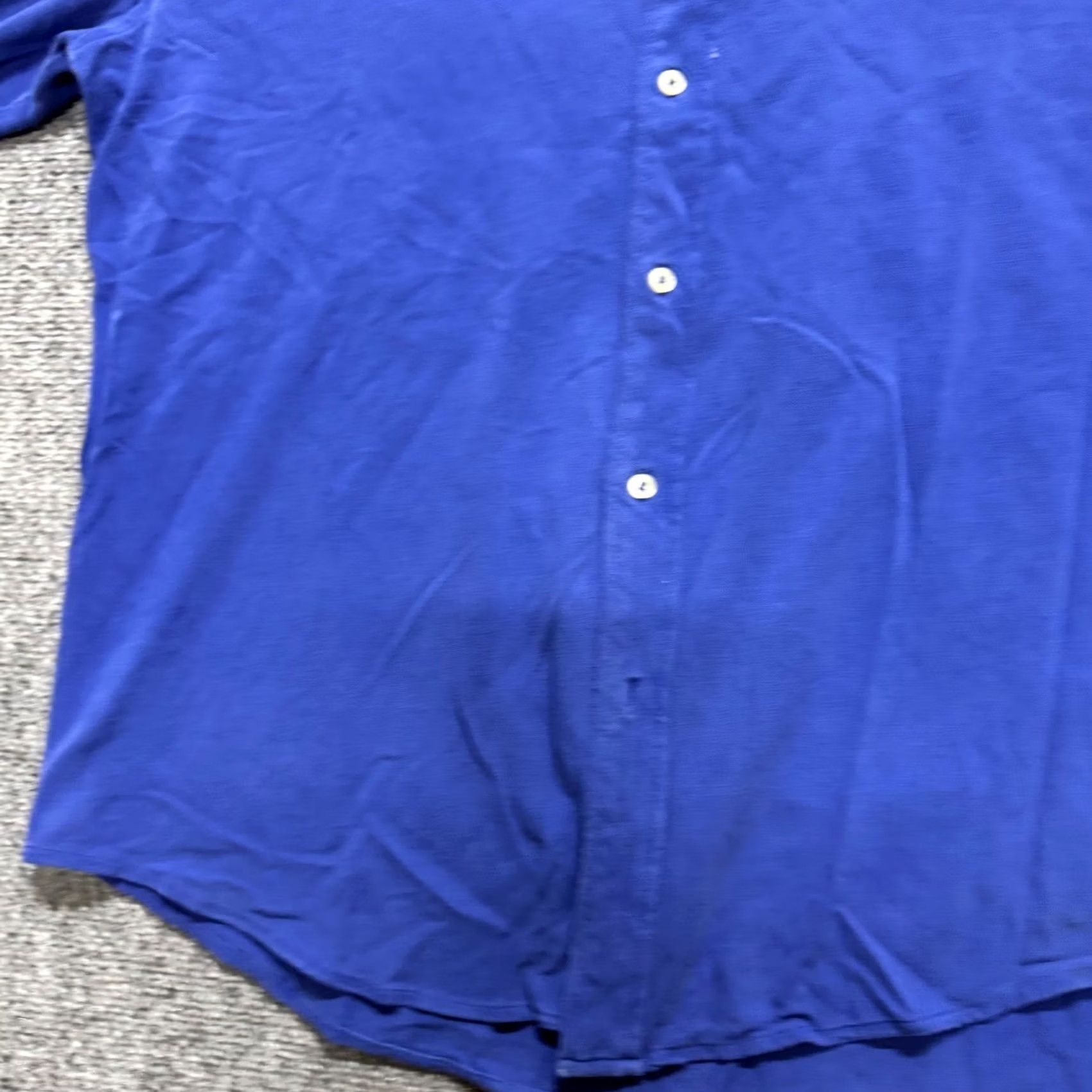 Ralph Lauren VINTAGE Ralph Lauren Polo Longsleeve Button Up Shirt Mens XL Blue Faded 90s Size US XL / EU 56 / 4 - 7 Thumbnail