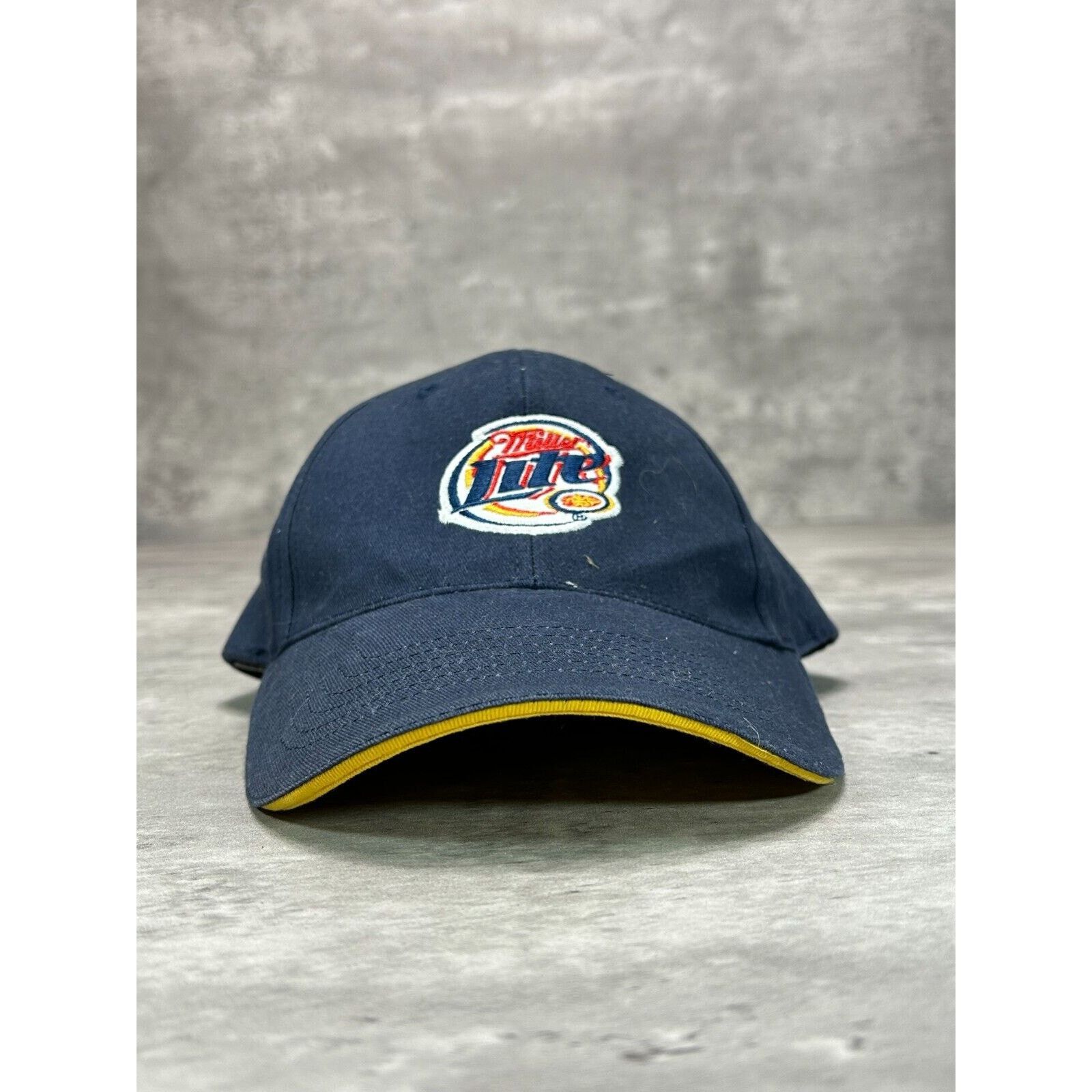 Vintage Vintage Miller Lite Embroidered Logo Snapback Hat OSFA Size ONE SIZE - 2 Thumbnail