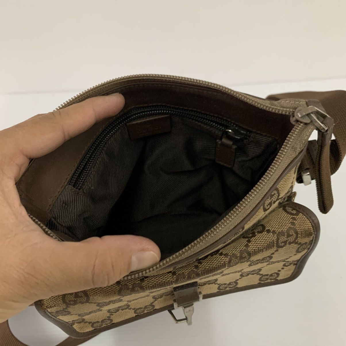 Gucci Gucci Monogram Canvas Slingbag Size ONE SIZE - 10 Thumbnail