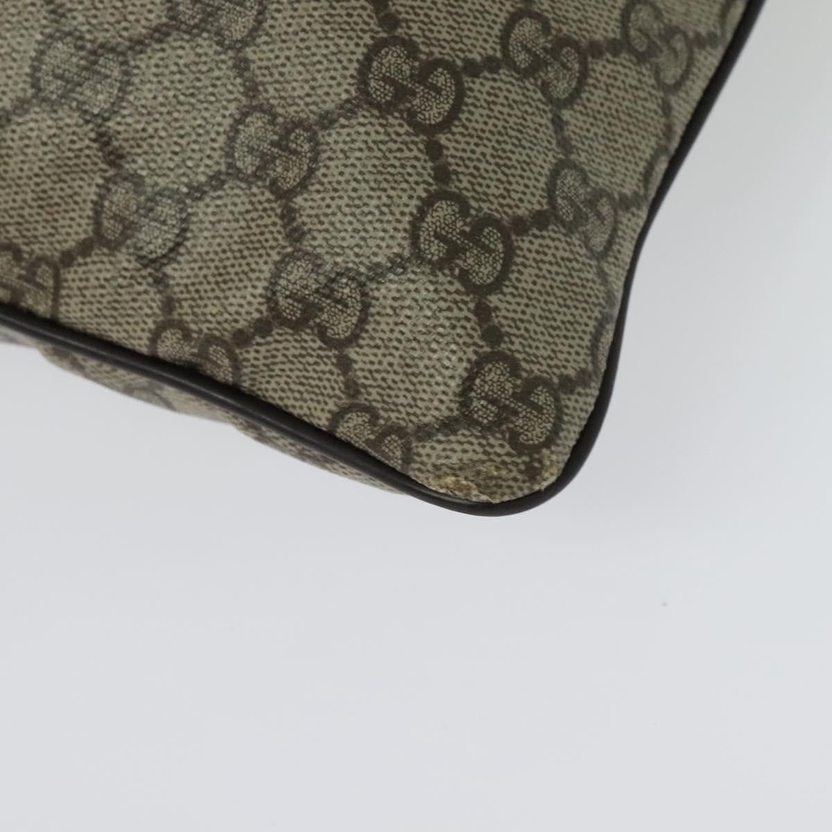 Gucci GUCCI GG Supreme Shoulder Bag Pvc Beige Silver Size ONE SIZE - 13 Thumbnail