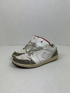 Jordan 1 phat low clearance black cement