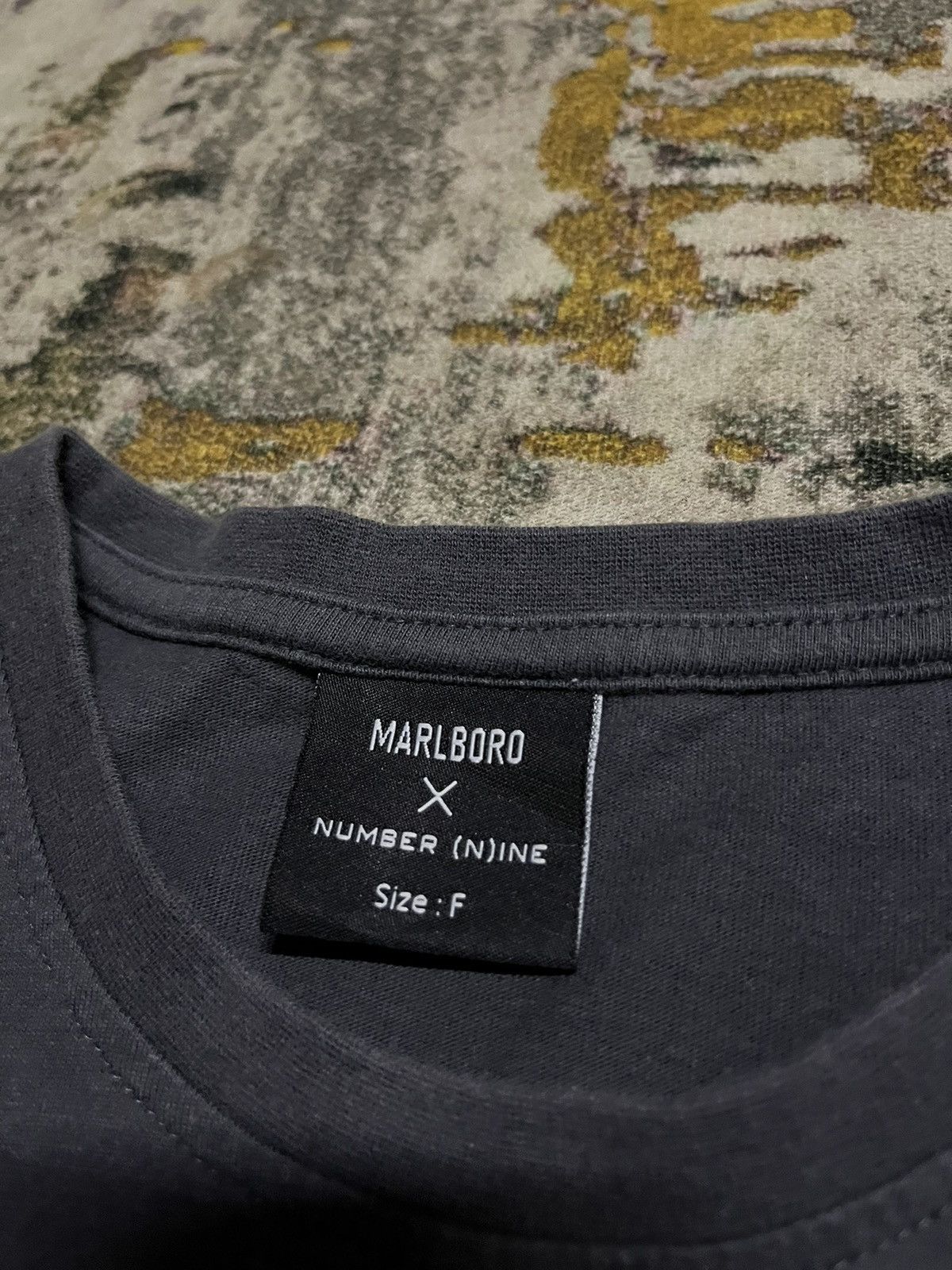 Japanese Brand × Marlboro × Number (N)ine ☠️Number (Nine) x Marlboro Spell Out Tee 🇯🇵 Size US M / EU 48-50 / 2 - 4 Thumbnail