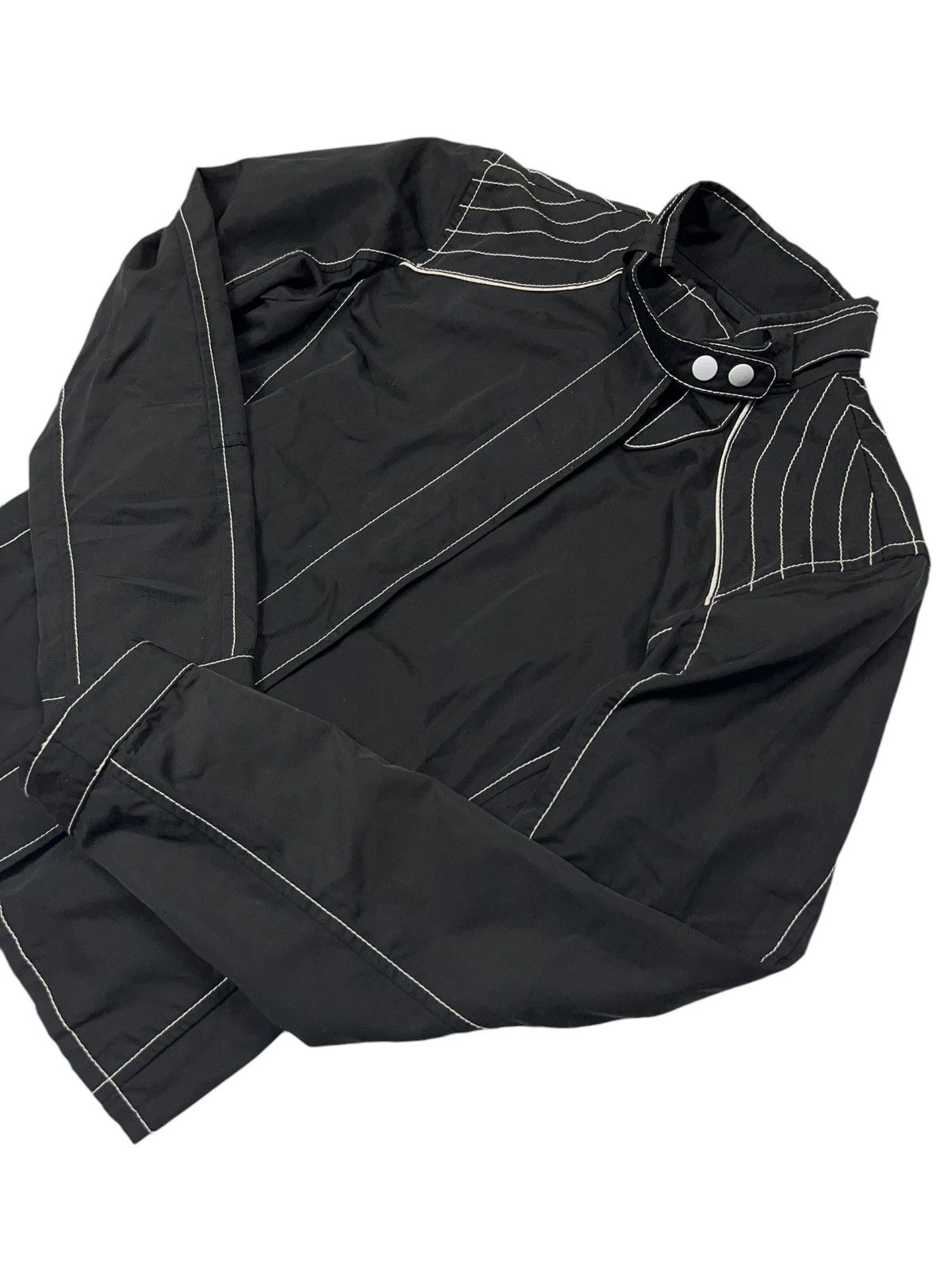 Fay Fay Nylon Biker Jacket Size M / US 6-8 / IT 42-44 - 3 Thumbnail