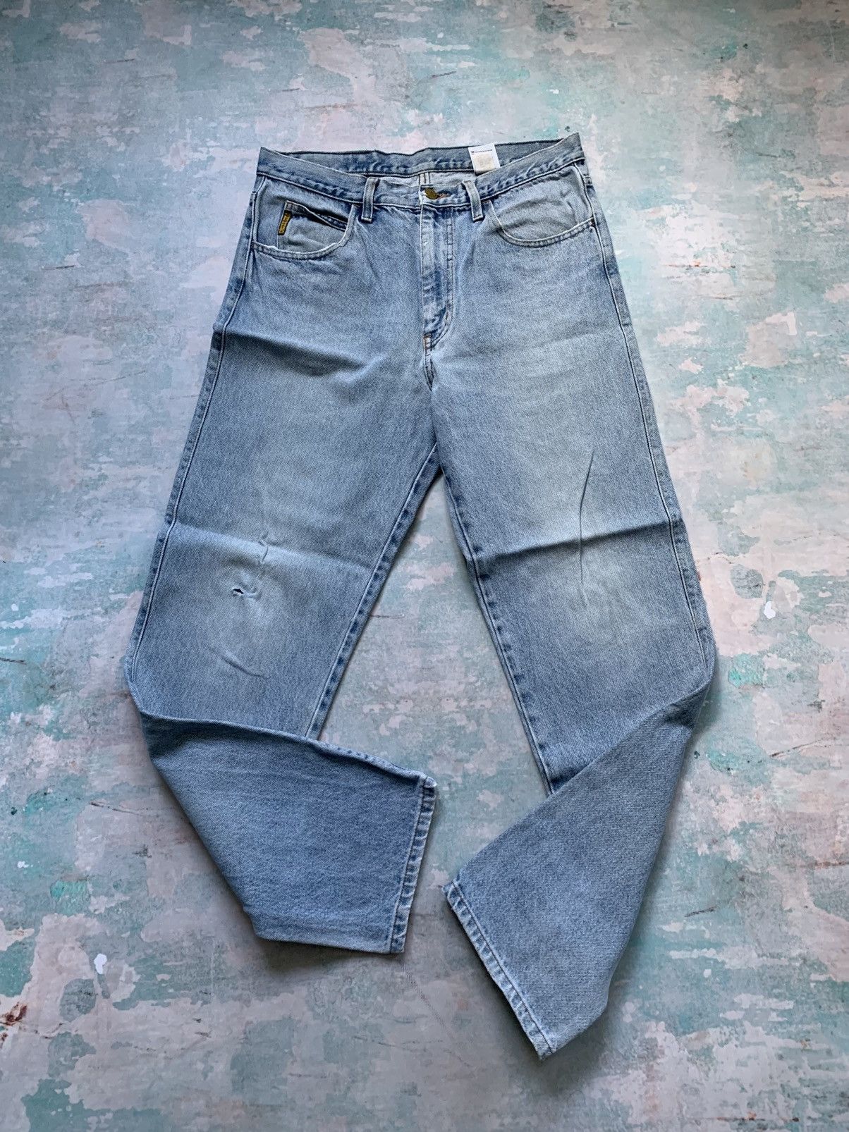 Armani Hype Armani Jeans 2000s Vintage Denim Pant Size US 34 / EU 50 - 3 Thumbnail
