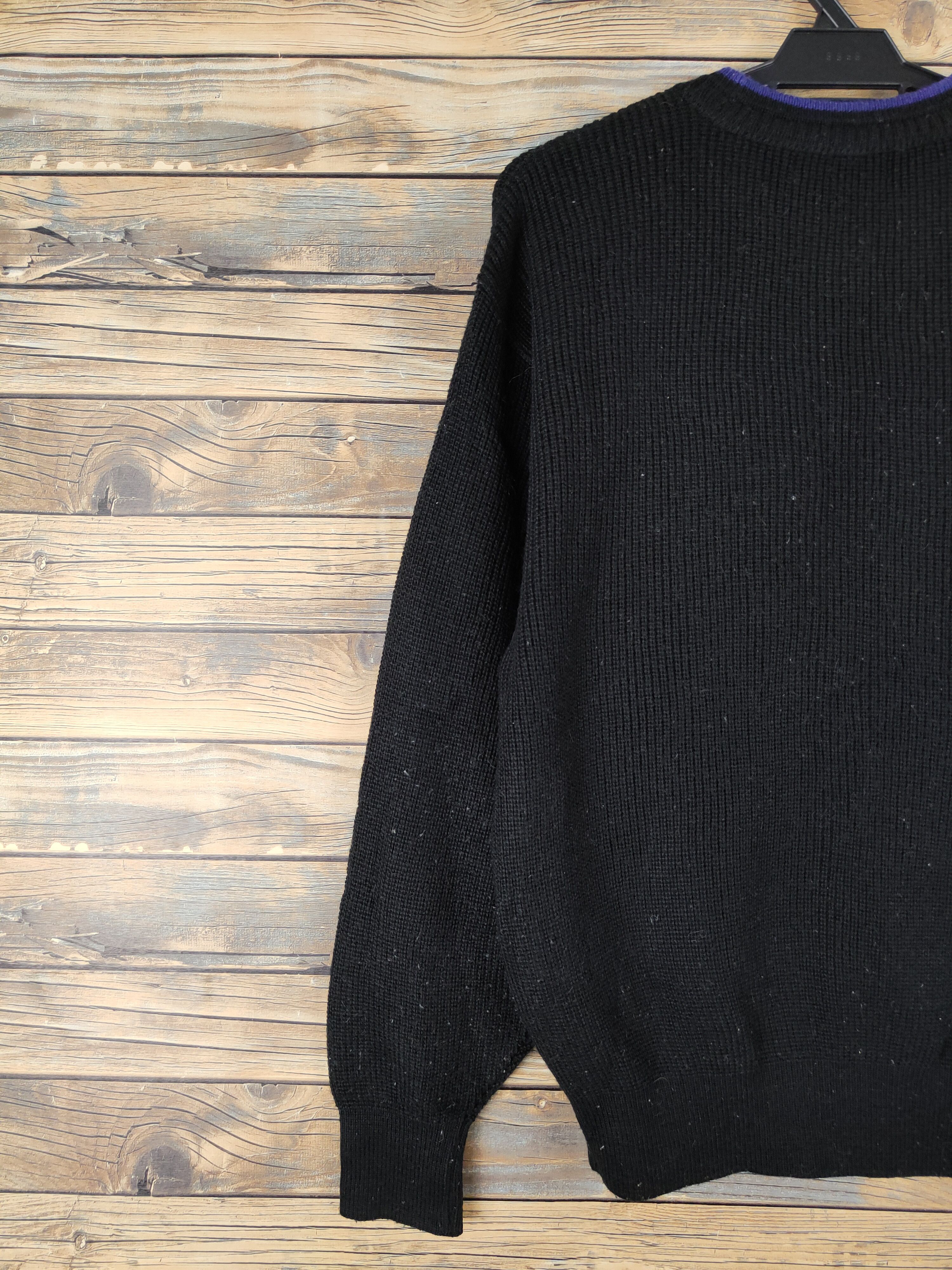 Vintage St.Torosa Black Golfing Knitwear Sweatshirts #W1445 Size US M / EU 48-50 / 2 - 9 Thumbnail