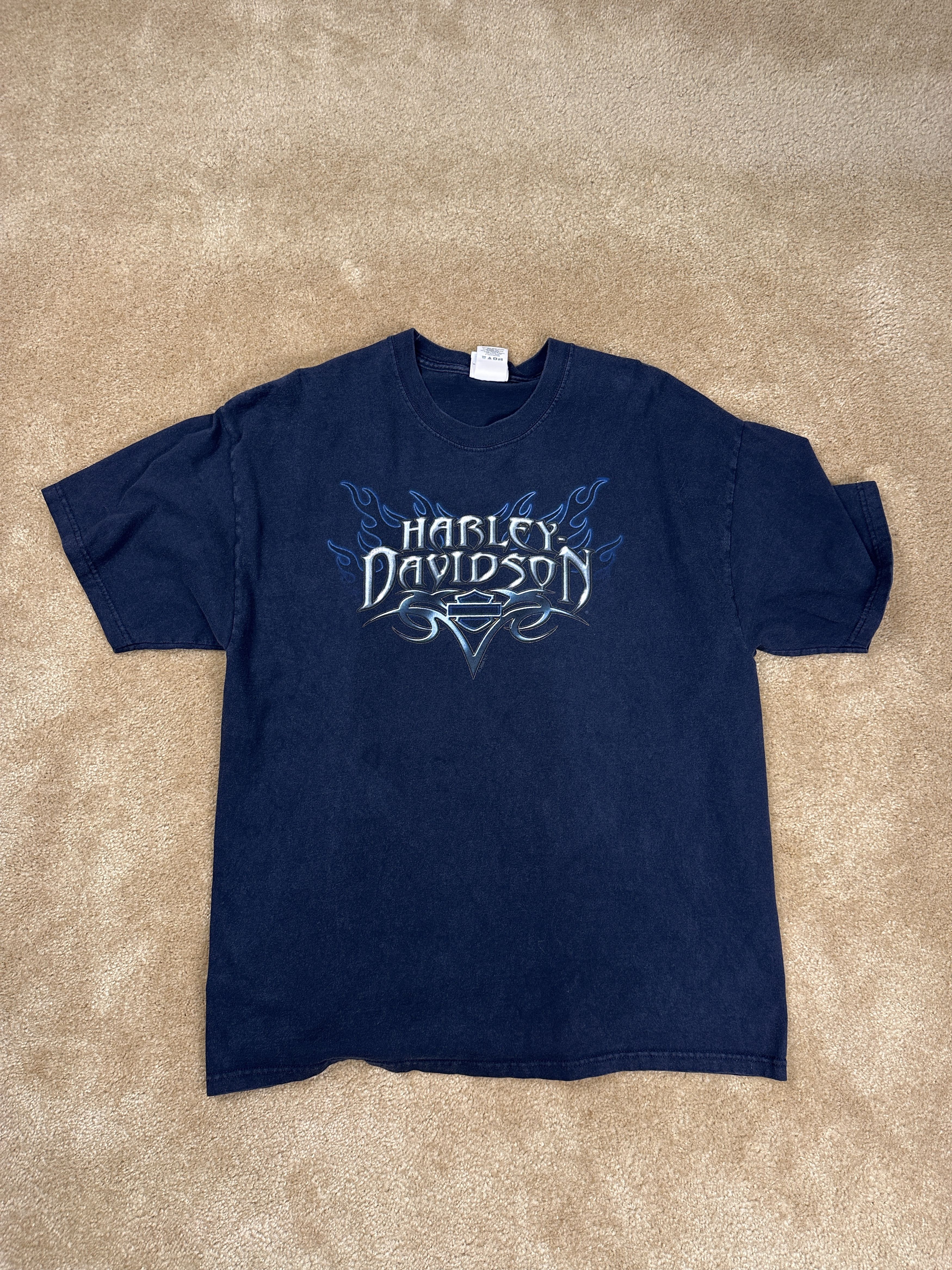 Harley Davidson Harley Davidson Tribal Flames Shirt XL Size US XL / EU 56 / 4 - 1 Thumbnail