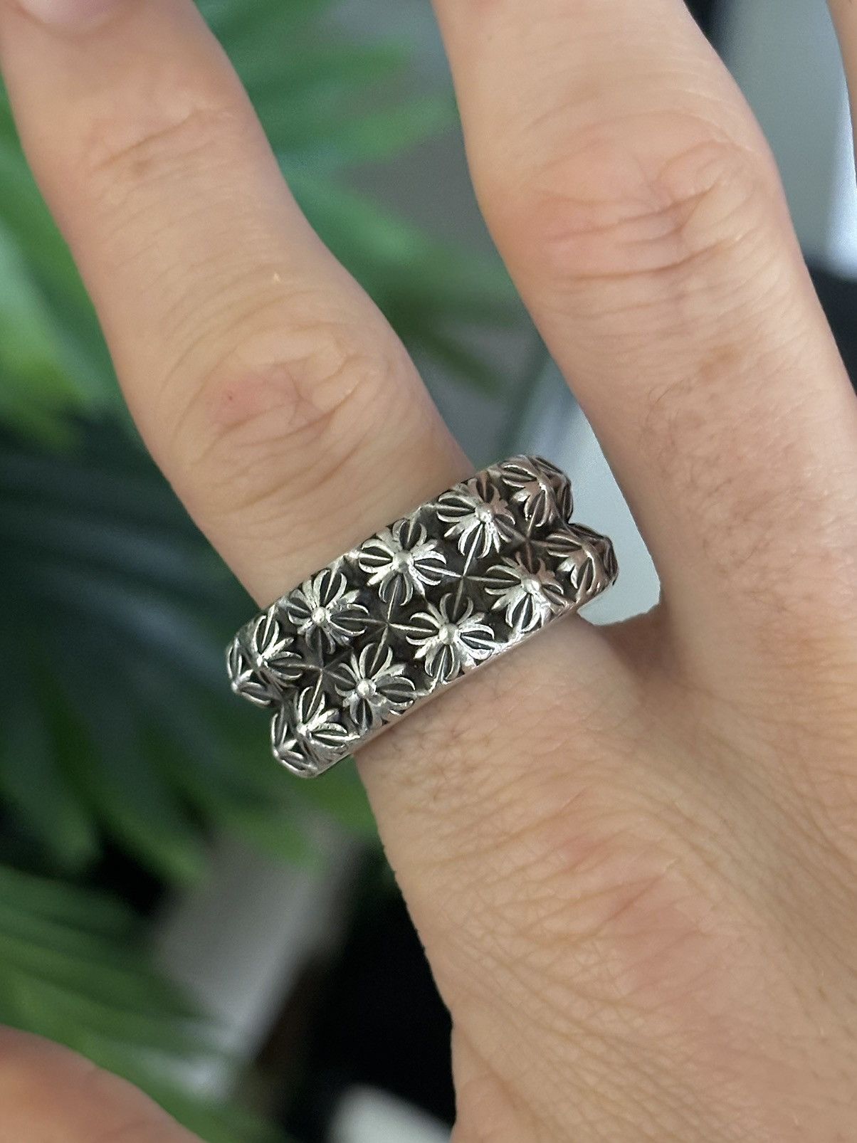 Chrome Hearts RARE - HEAVY DOUBLE PUNK RING Size ONE SIZE - 6 Thumbnail