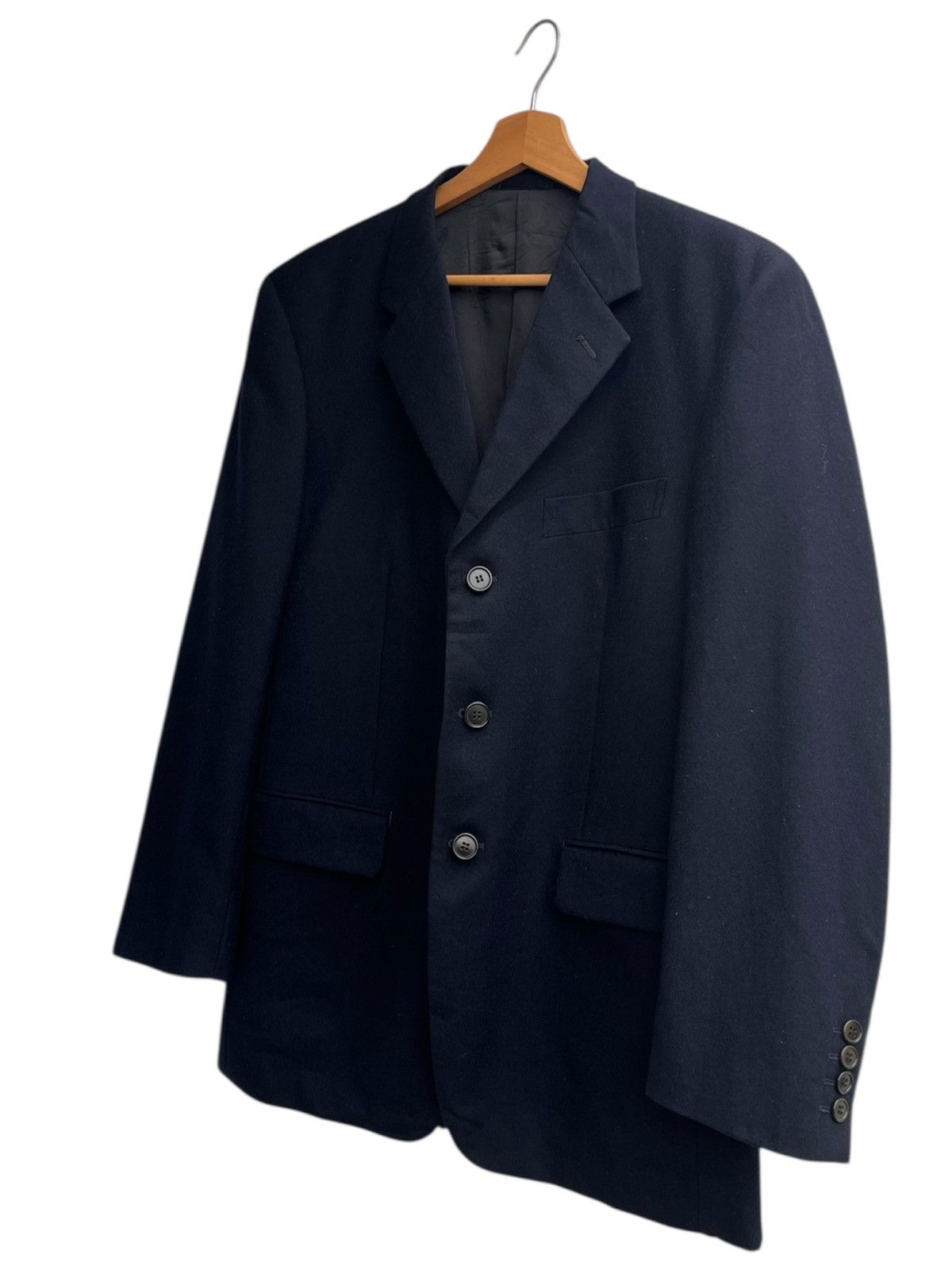 Paul Smith Paul Smith Ethomas Fabric Navy Wool Jacket Size US M / EU 48-50 / 2 - 6 Thumbnail