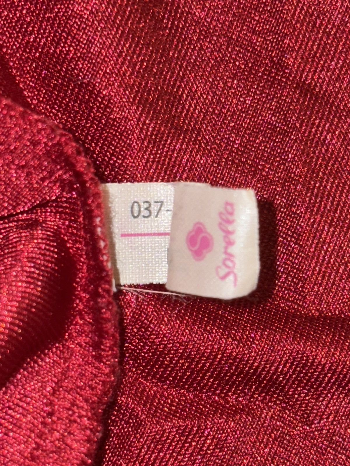 Vintage Vintage 90s Sorella Red Sexy Lingerie Nightgown Mini Dress Size S / US 4 / IT 40 - 7 Thumbnail