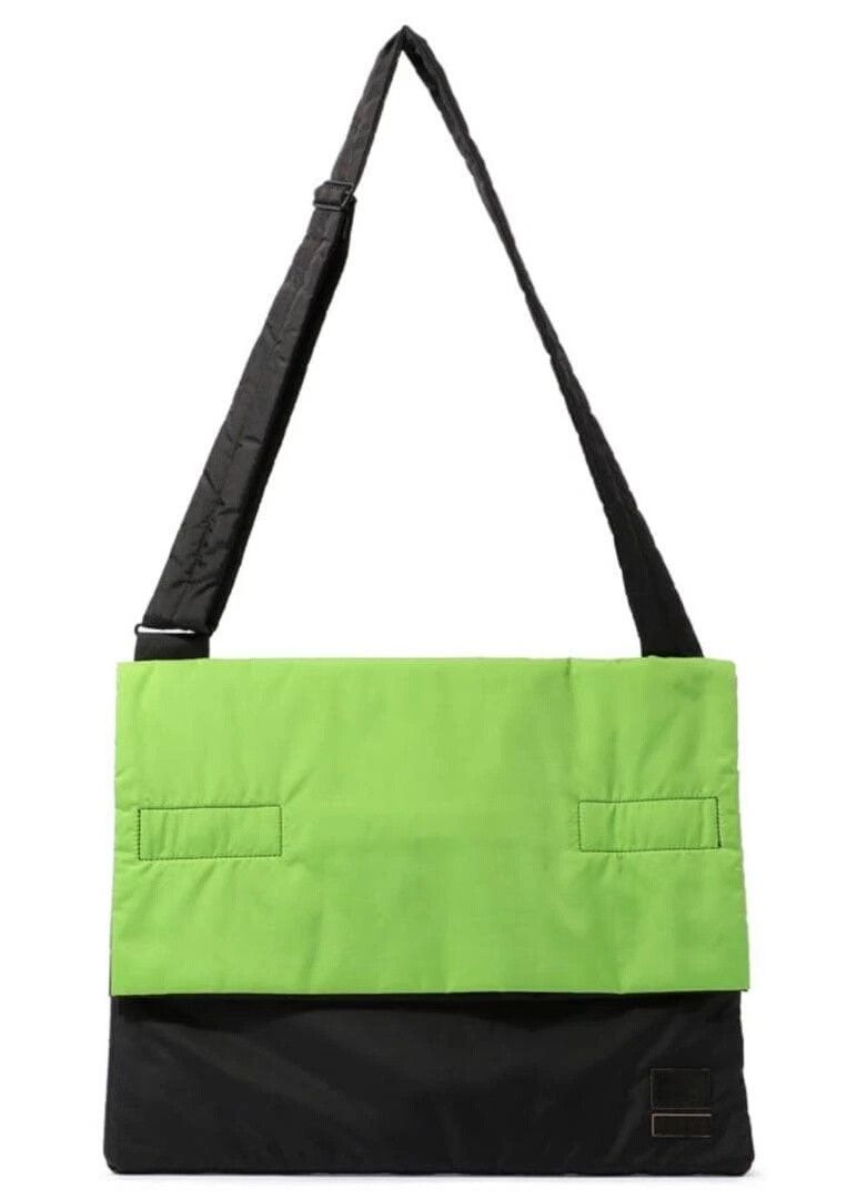 marni x porter green and black bag