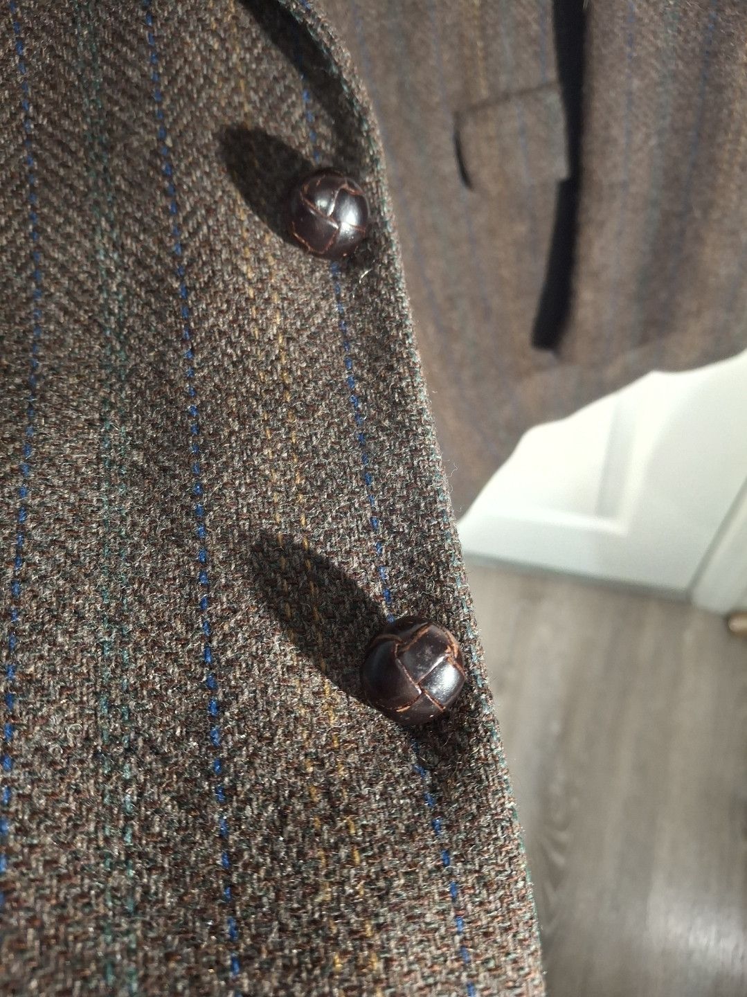 Other Vintage Egon Von Furstenberg Made in Italy Wool Blazer Size 46L - 2 Thumbnail