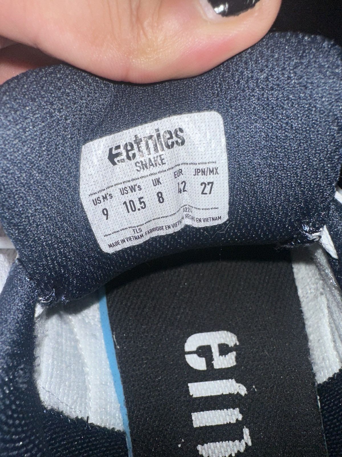 Etnies Etnies Snake Skate shoe Size US 9 / EU 42 - 4 Thumbnail