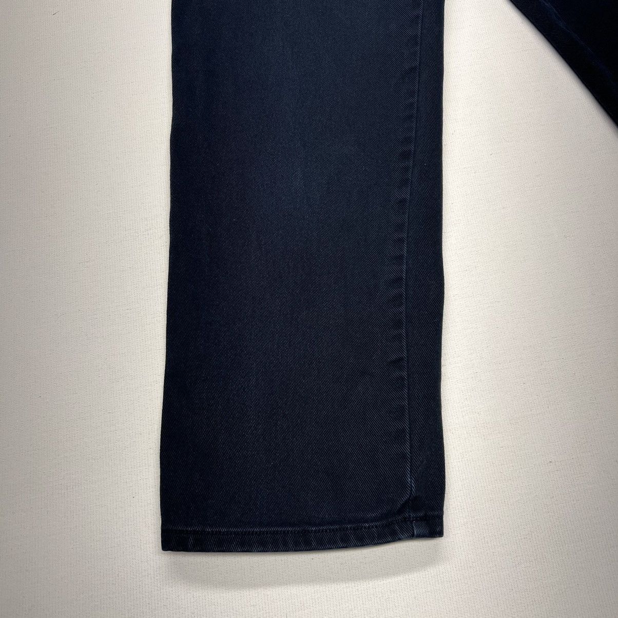 Ralph Lauren × Vintage VTG Lauren Jeans Co Womens Jeans Petite Blue Straight Wide Size 30" / US 8 / IT 44 - 3 Thumbnail