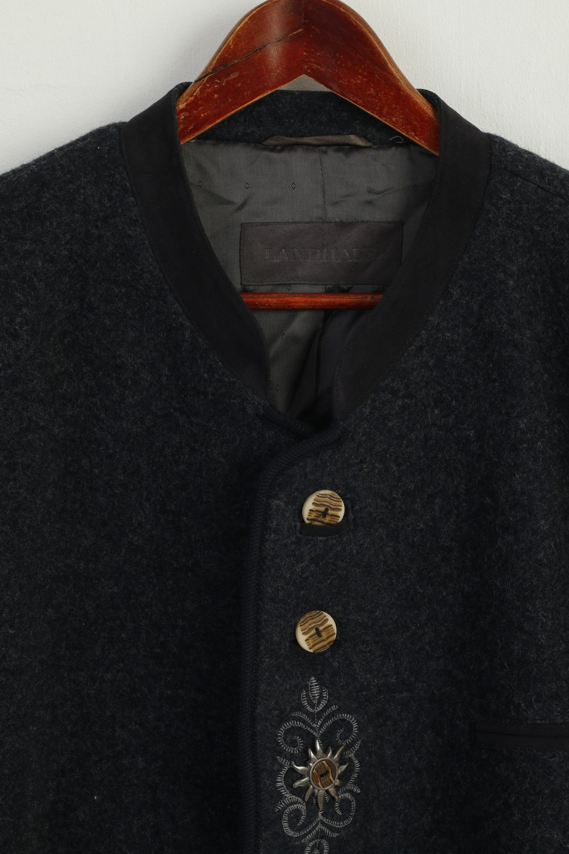 C&A Landhaus C&A Men 60 3XL Jacket Navy Tyrol 8848 Size US XXL / EU 58 / 5 - 3 Thumbnail