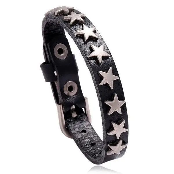 Jewelry New Star Punk Bracelet Size ONE SIZE - 6 Thumbnail