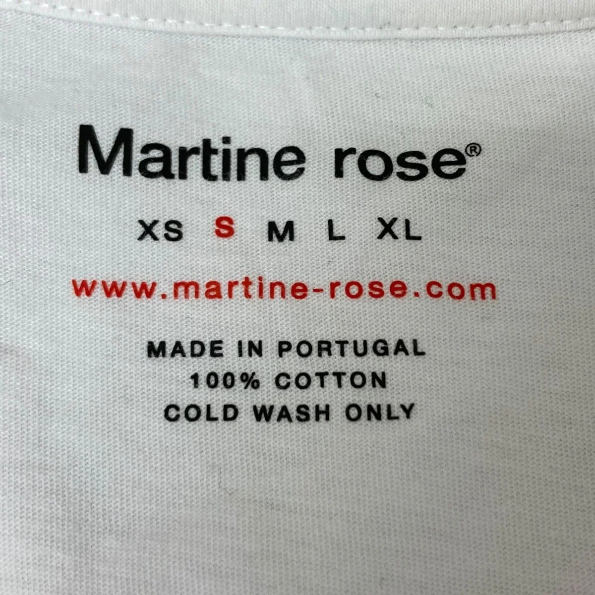 Martine Rose "SO FAR SO GOOD" Oversized Tee Size US XL / EU 56 / 4 - 3 Thumbnail