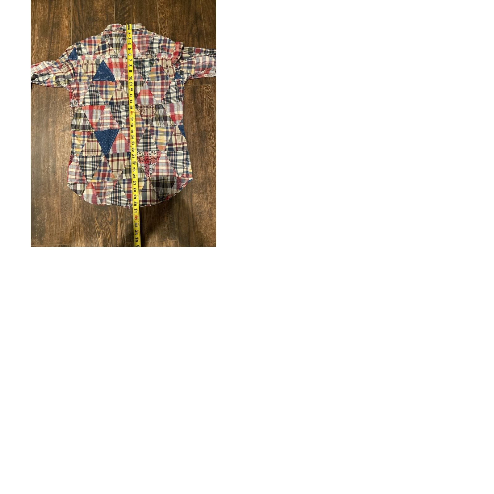 Polo Ralph Lauren NWT Polo Ralph Lauren Shirt Men's Patchwork Pearl Snap Button-Up Western Collared Multicolor Size S Size US S / EU 44-46 / 1 - 9 Thumbnail