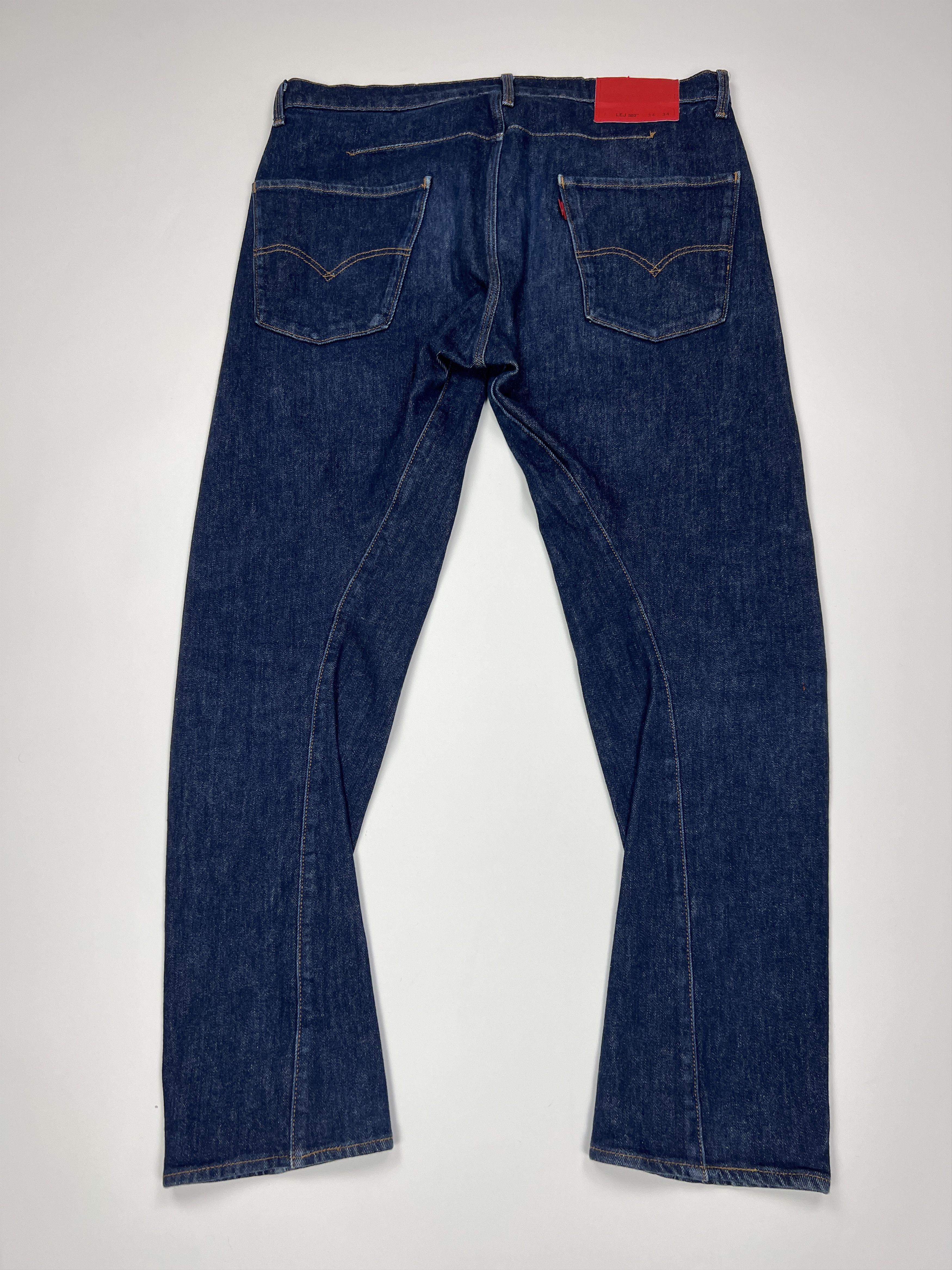 Rare Levi's Engineering Blue Denim Jeans LEJ 502